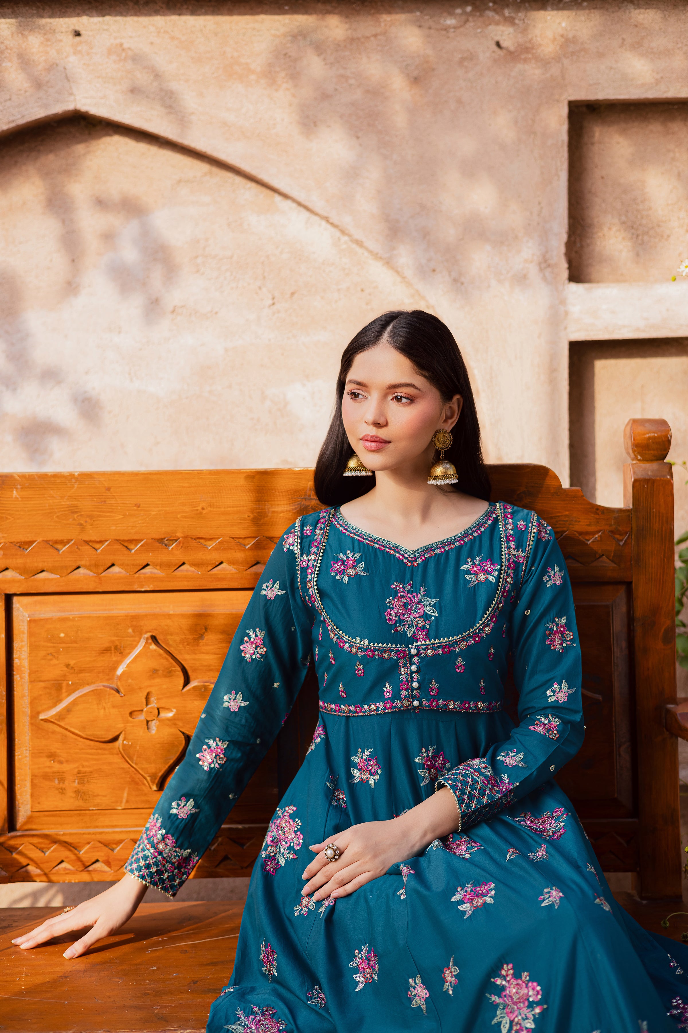  Orla 2Pc - Festive Embroidered Lawn BATIKEID2026  BATIK   XS / Zinc Blue / Pima Lawn-S / Zinc Blue / Pima Lawn-M / Zinc Blue / Pima Lawn-L / Zinc Blue / Pima Lawn-XL / Zinc Blue / Pima Lawn