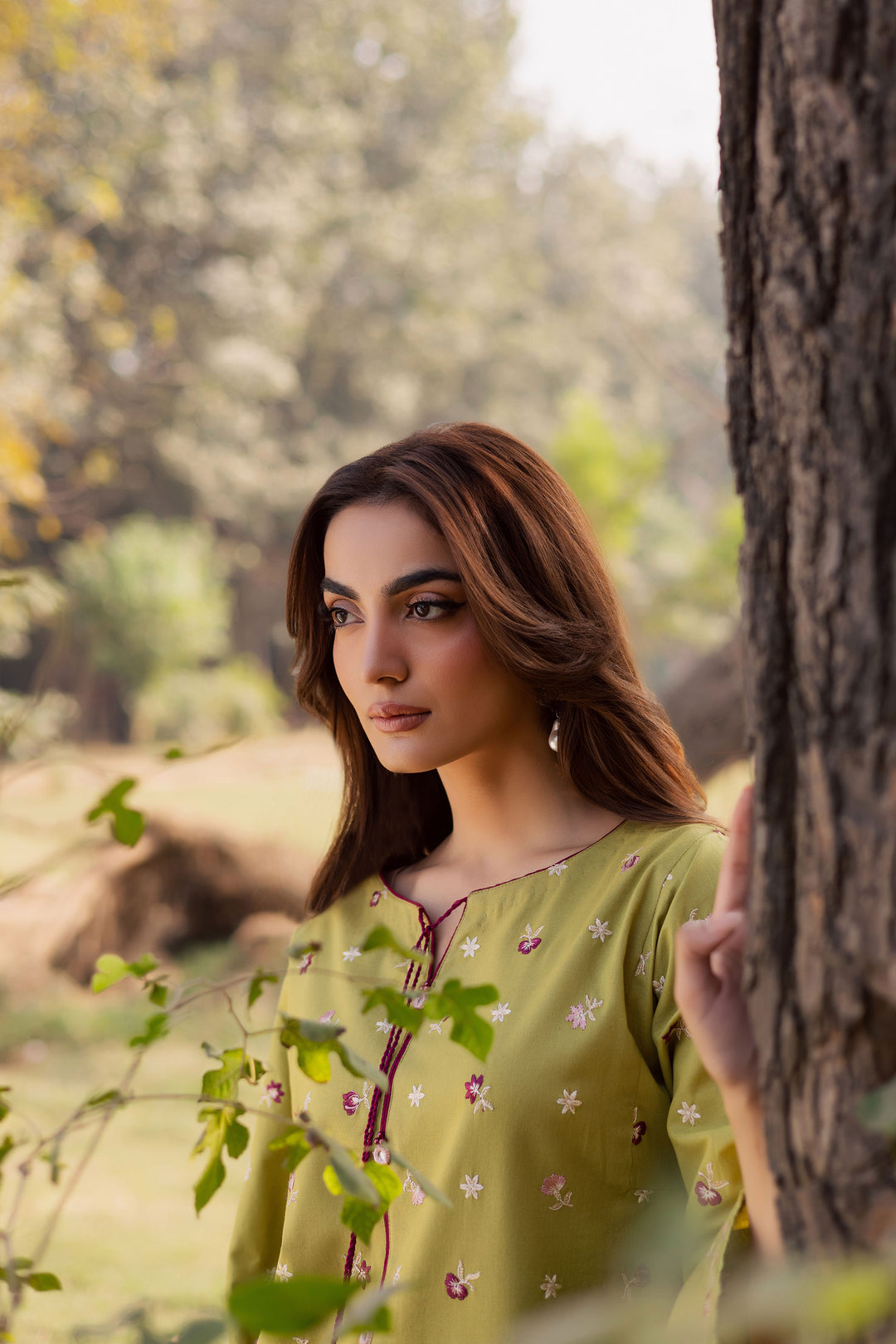  Pearly Green 2Pc - Embroidered Khaddar Dress BATIK WINTER PRET 2025  BATIK   XS / Pear Green / Khaddar-S / Pear Green / Khaddar-M / Pear Green / Khaddar-L / Pear Green / Khaddar-XL / Pear Green / Khaddar