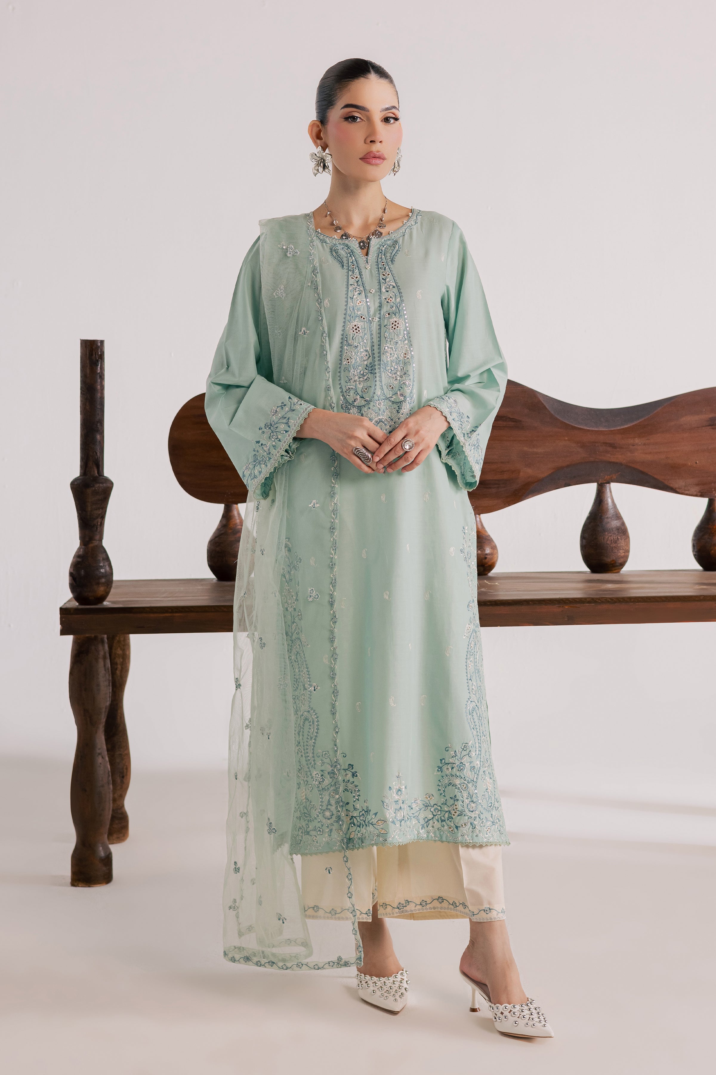  Perth 3Pc - Luxury Embroidered Lawn BATIKSS26  BATIK   XS / Pearly Blue / Pima Lawn-S / Pearly Blue / Pima Lawn-M / Pearly Blue / Pima Lawn-L / Pearly Blue / Pima Lawn-XL / Pearly Blue / Pima Lawn