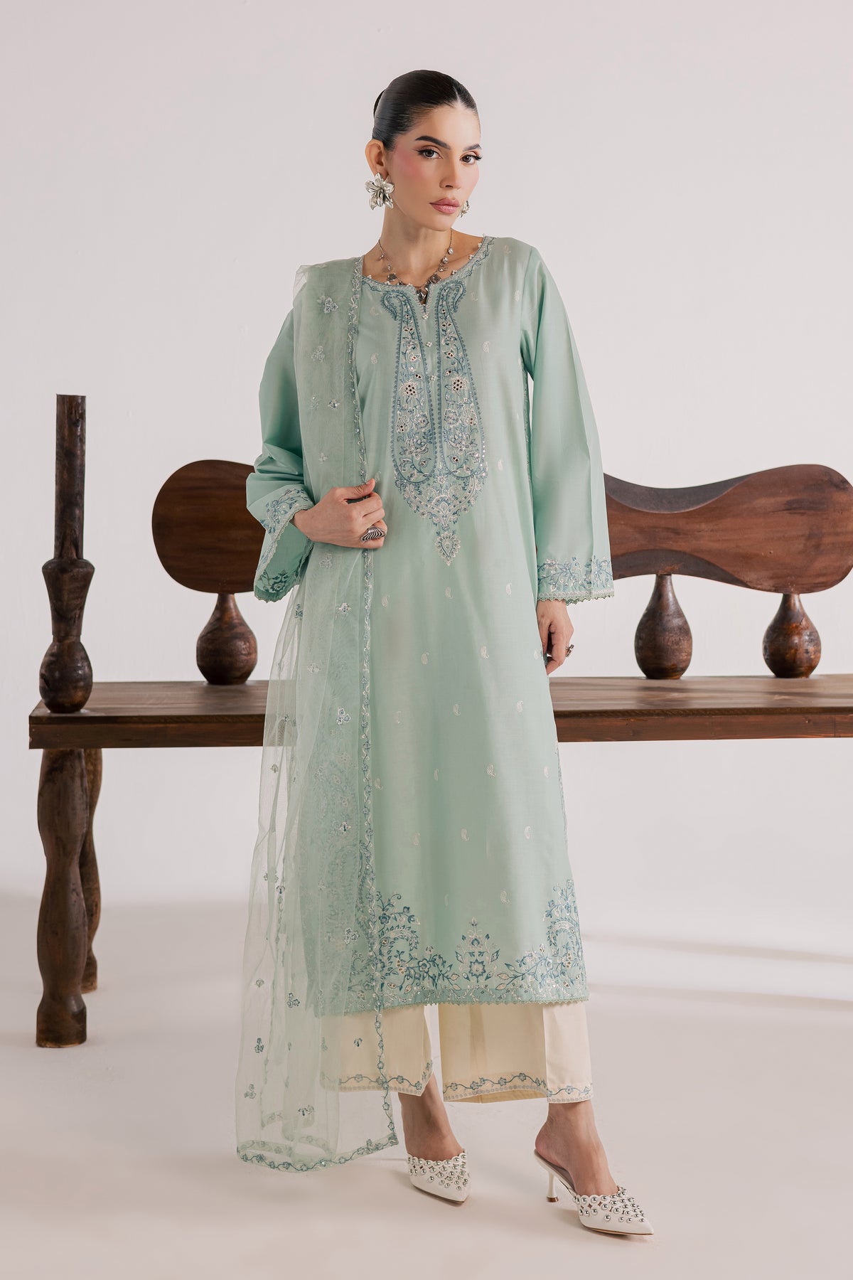  Perth 3Pc - Luxury Embroidered Lawn BATIKSS26  BATIK   XS / Pearly Blue / Pima Lawn-S / Pearly Blue / Pima Lawn-M / Pearly Blue / Pima Lawn-L / Pearly Blue / Pima Lawn-XL / Pearly Blue / Pima Lawn