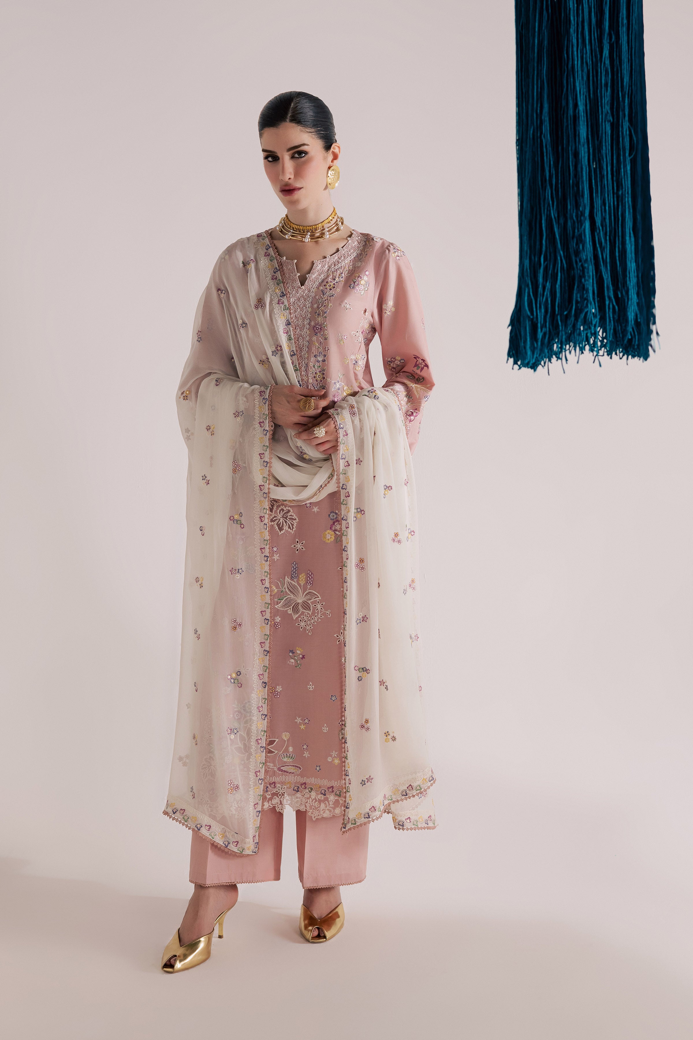  Pink Eclipse 3Pc - Festive Eid Pret BATIKSS26  BATIK   XS / Taffy Pink / Pima Lawn-S / Taffy Pink / Pima Lawn-M / Taffy Pink / Pima Lawn-L / Taffy Pink / Pima Lawn-XL / Taffy Pink / Pima Lawn