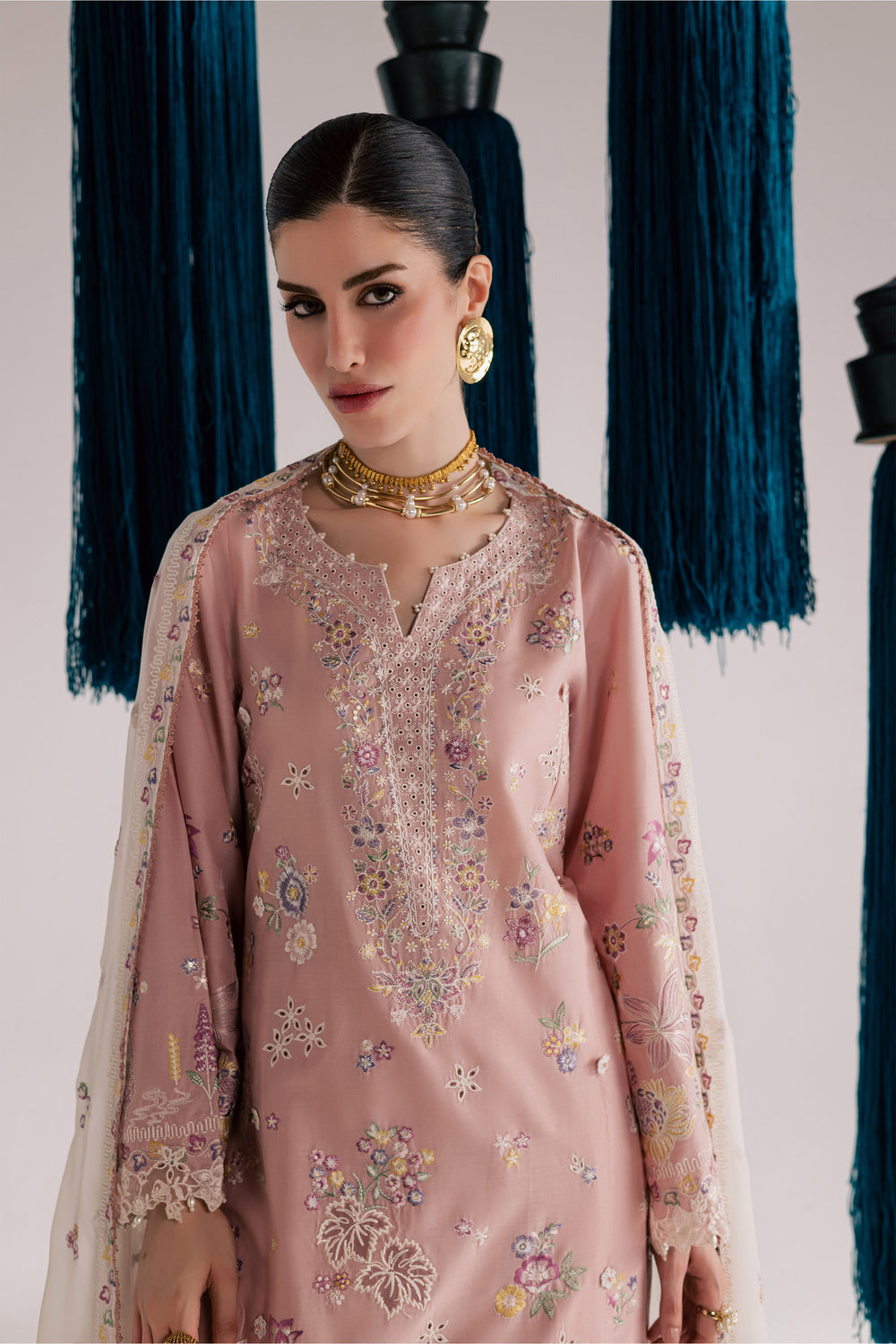  Pink Eclipse 3Pc - Festive Eid Pret BATIKSS26  BATIK   XS / Taffy Pink / Pima Lawn-S / Taffy Pink / Pima Lawn-M / Taffy Pink / Pima Lawn-L / Taffy Pink / Pima Lawn-XL / Taffy Pink / Pima Lawn