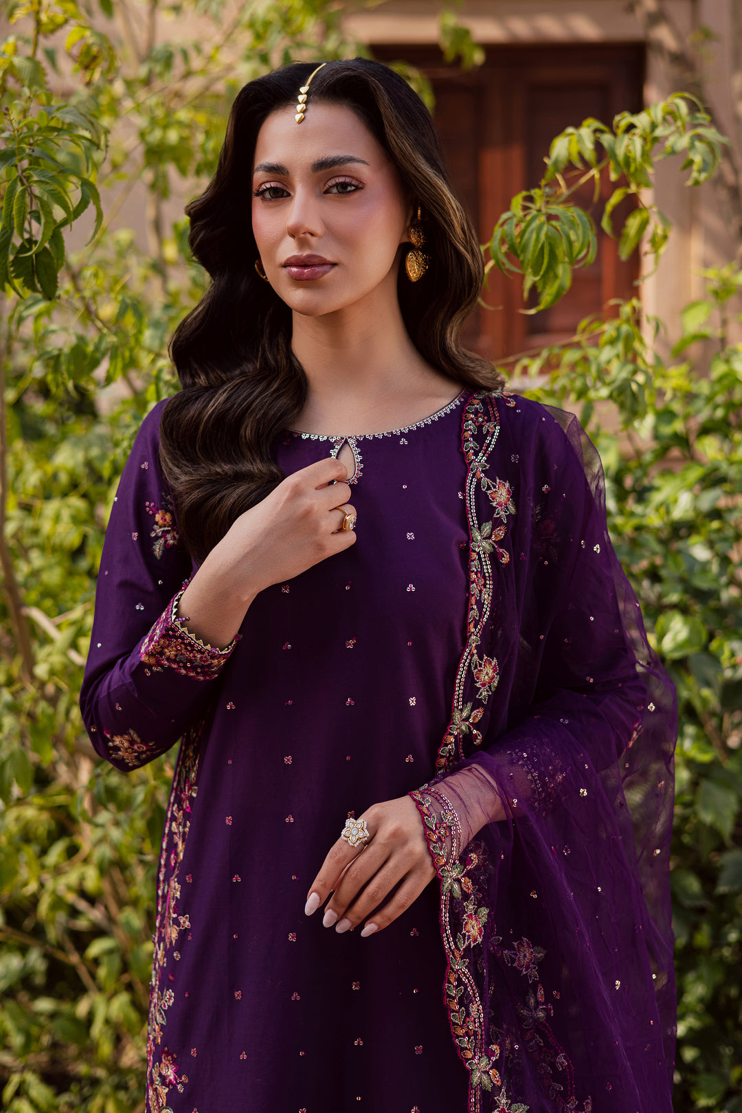  Pink Lavender 3Pc - Festive Embroidered Lawn BATIKEID2026  BATIK   XS / Purple / Pima Lawn-S / Purple / Pima Lawn-M / Purple / Pima Lawn-L / Purple / Pima Lawn-XL / Purple / Pima Lawn