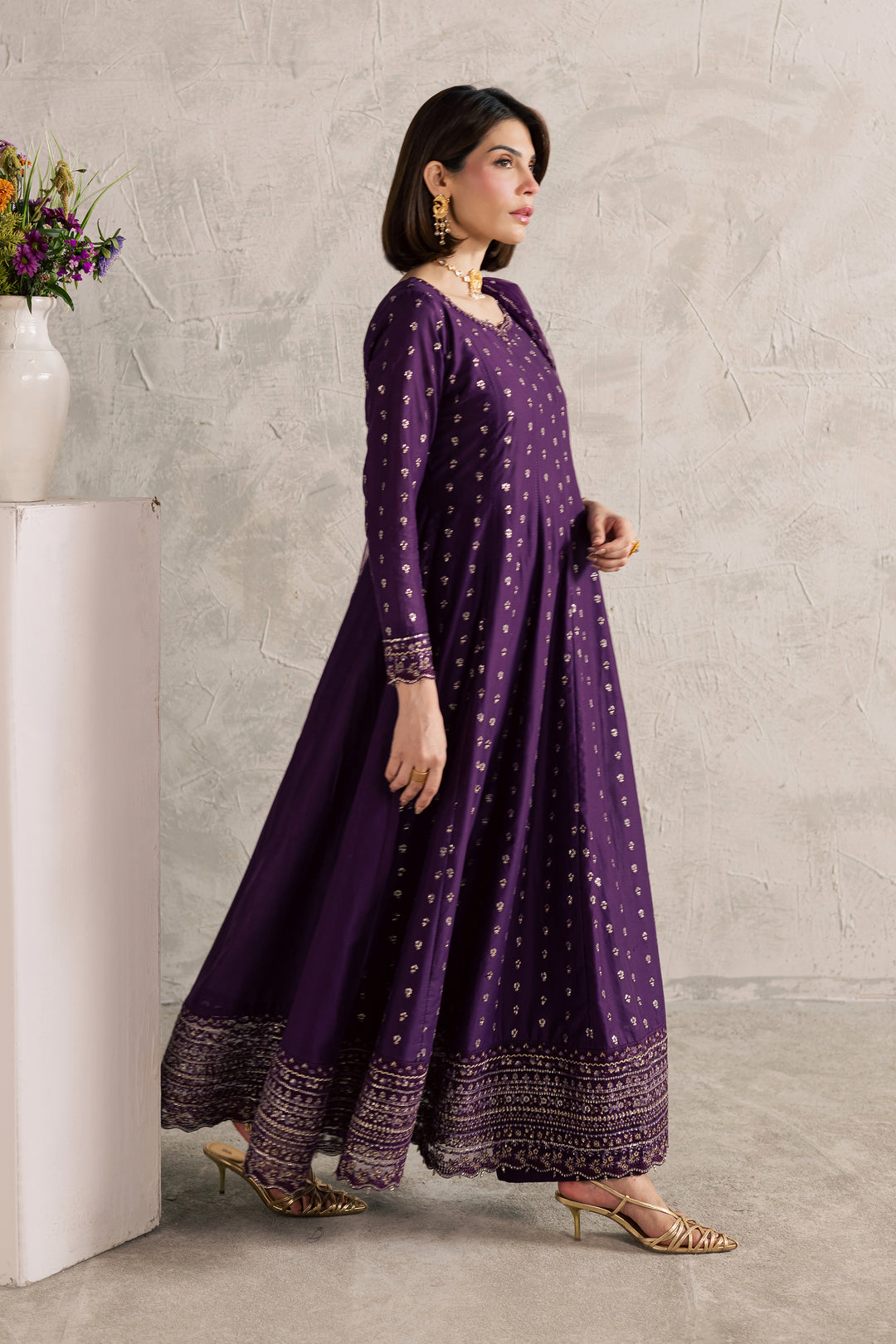  Purple Elaf 3Pc - Festive Embroidered Lawn BATIKEID2026  BATIK   XS / Purple / Pima Lawn-S / Purple / Pima Lawn-M / Purple / Pima Lawn-L / Purple / Pima Lawn-XL / Purple / Pima Lawn