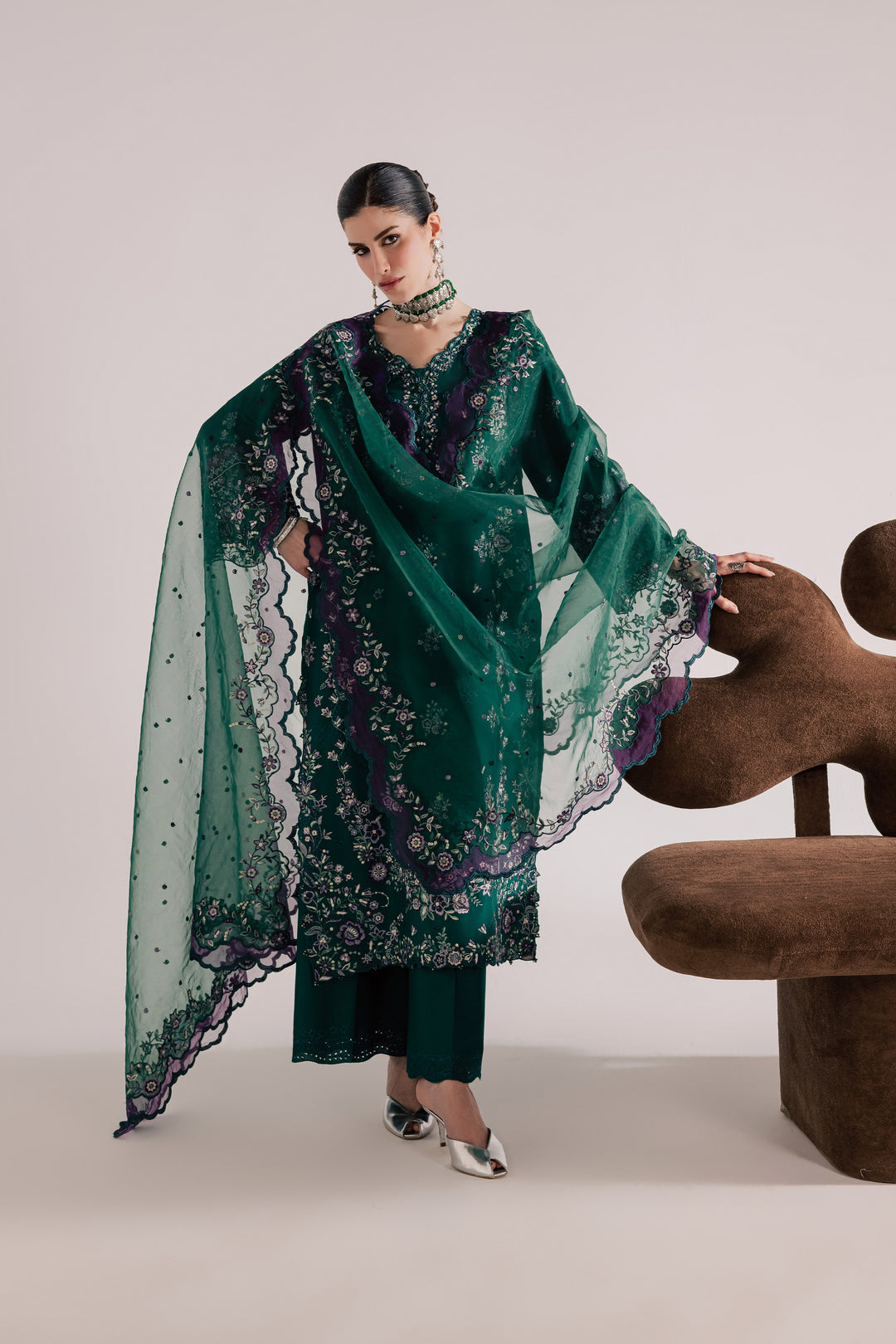  Purple Forest 3Pc - Festive Eid Pret BATIKSS26  BATIK   XS / Forest Biome / Pima Lawn-S / Forest Biome / Pima Lawn-M / Forest Biome / Pima Lawn-L / Forest Biome / Pima Lawn-XL / Forest Biome / Pima Lawn