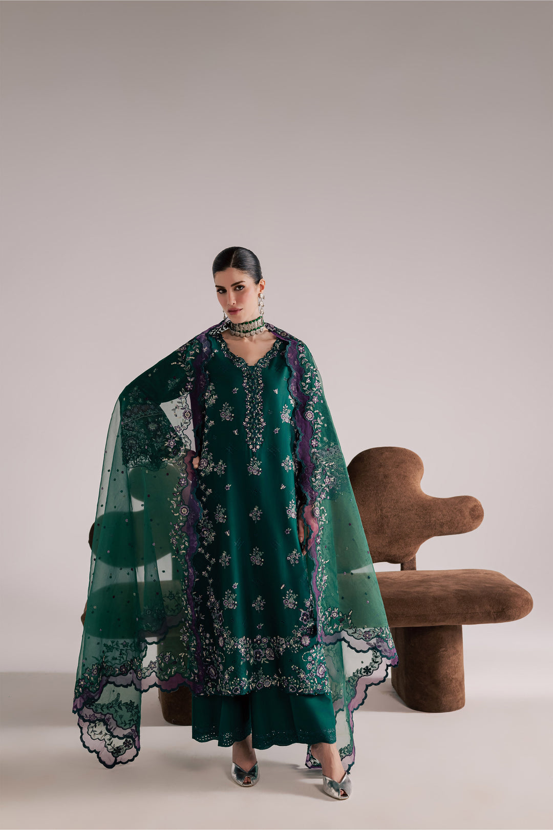  Purple Forest 3Pc - Festive Eid Pret BATIKSS26  BATIK   XS / Forest Biome / Pima Lawn-S / Forest Biome / Pima Lawn-M / Forest Biome / Pima Lawn-L / Forest Biome / Pima Lawn-XL / Forest Biome / Pima Lawn