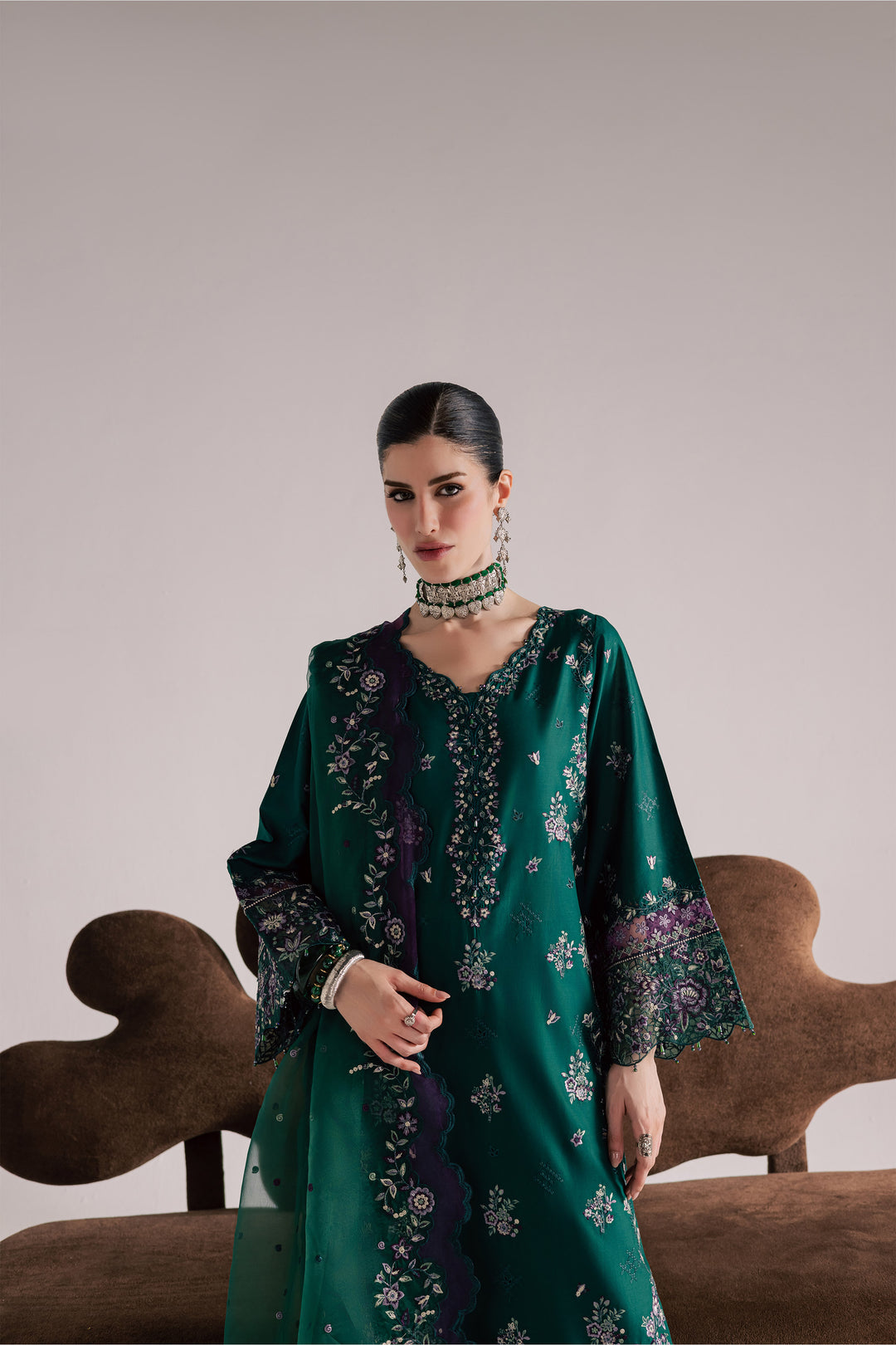  Purple Forest 3Pc - Festive Eid Pret BATIKSS26  BATIK   XS / Forest Biome / Pima Lawn-S / Forest Biome / Pima Lawn-M / Forest Biome / Pima Lawn-L / Forest Biome / Pima Lawn-XL / Forest Biome / Pima Lawn