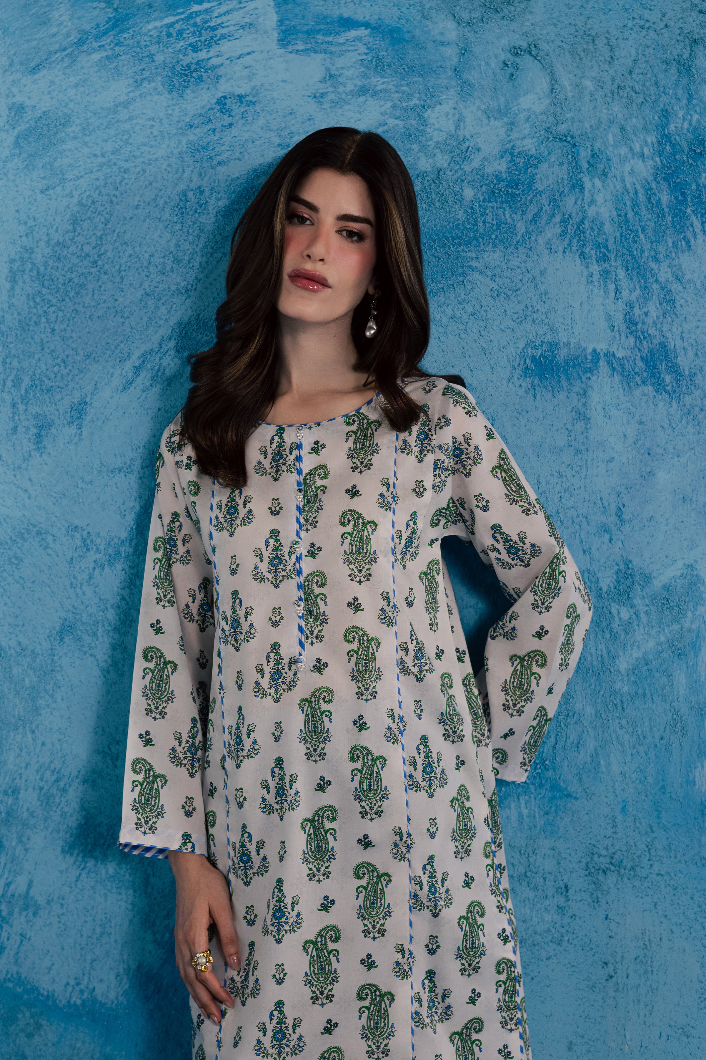  Purple Julie 2Pc - Printed Lawn Dress BATIKSS26  BATIK   XS / Off White / Lawn-S / Off White / Lawn-M / Off White / Lawn-L / Off White / Lawn-XL / Off White / Lawn