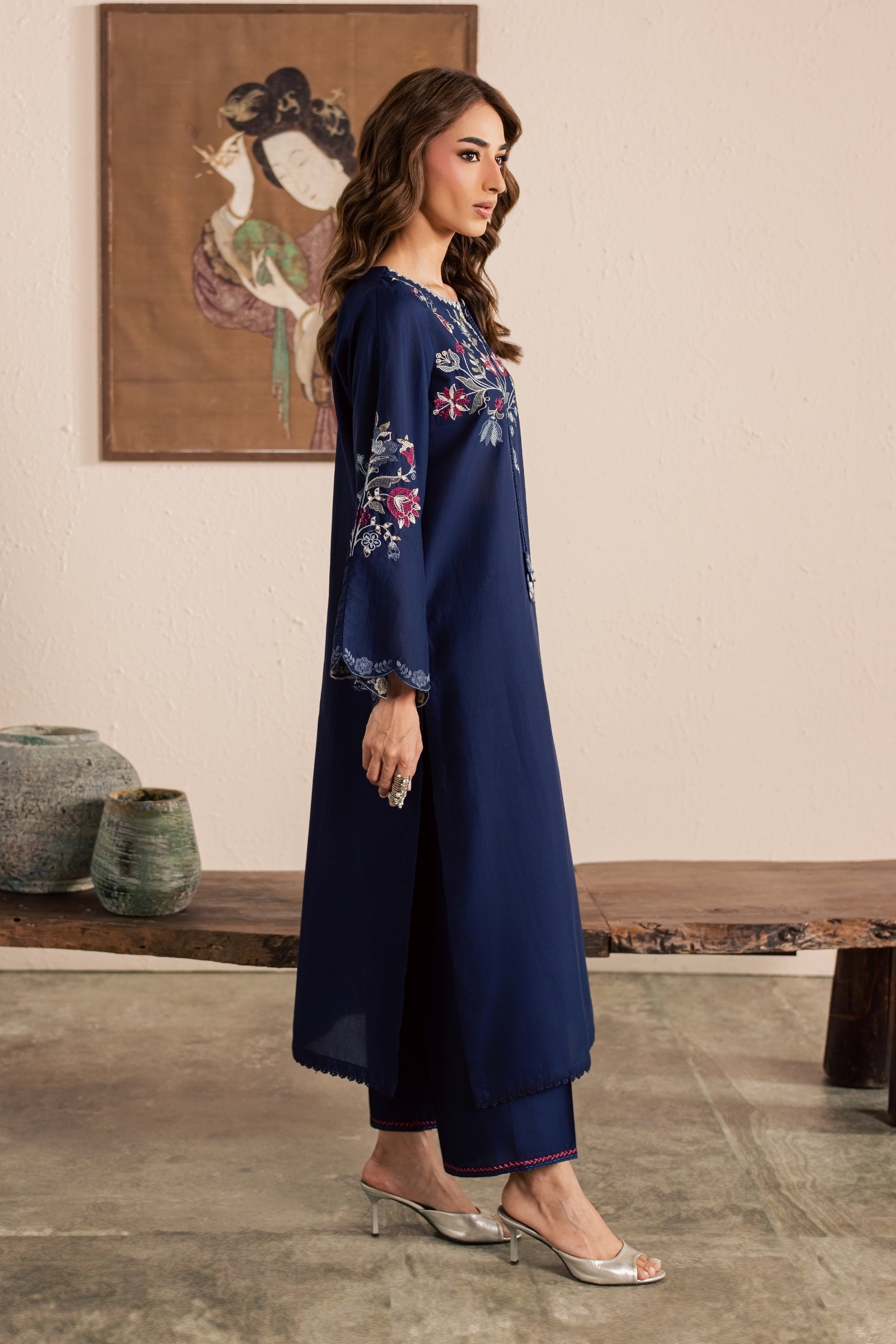  Rarity 2Pc - Embroidered Lawn Dress EverydayEdit26  BATIK   XS / Midnight Blue / Pima Lawn-S / Midnight Blue / Pima Lawn-M / Midnight Blue / Pima Lawn-L / Midnight Blue / Pima Lawn-XL / Midnight Blue / Pima Lawn