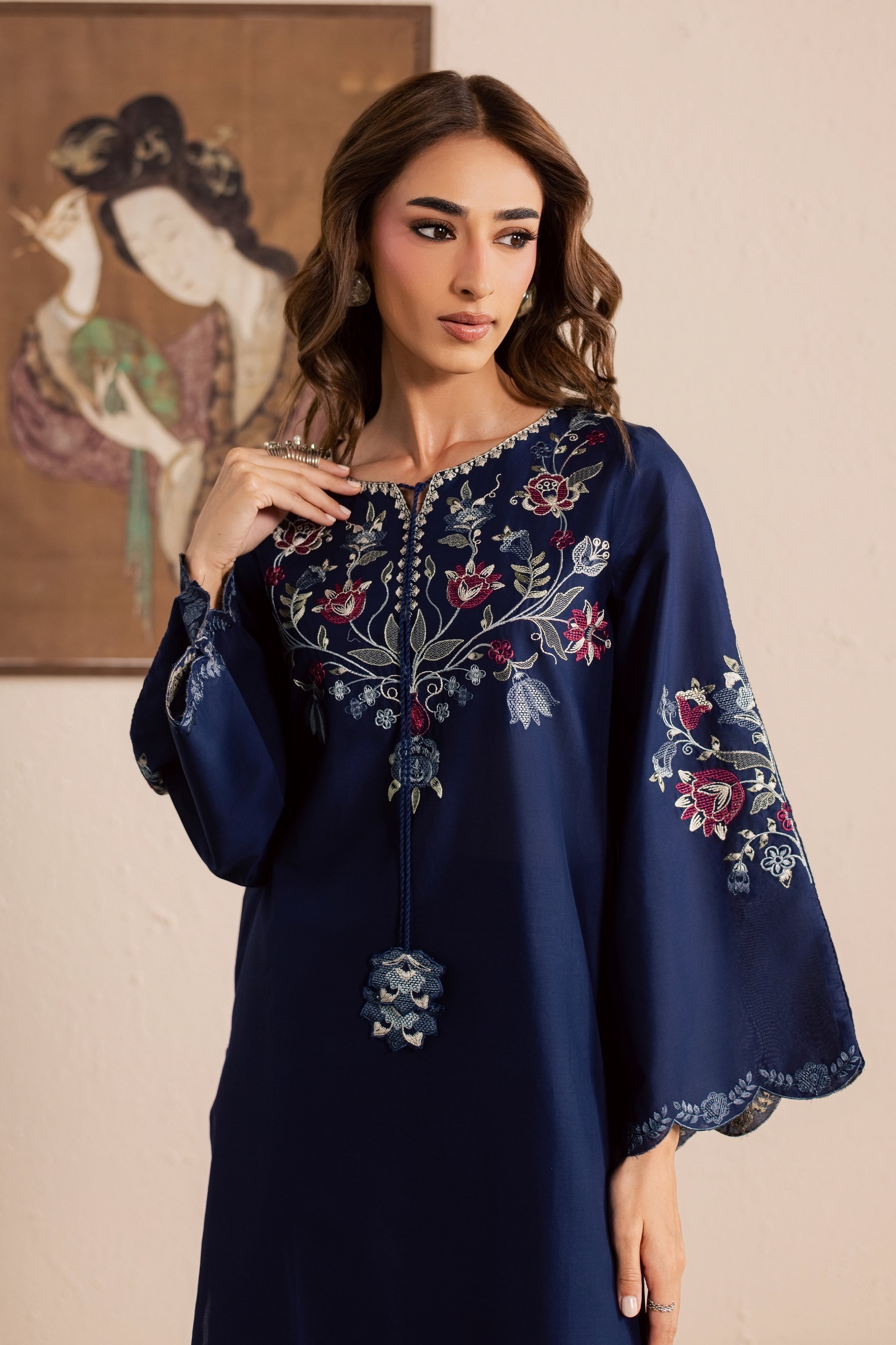  Rarity 2Pc - Embroidered Lawn Dress EverydayEdit26  BATIK   XS / Midnight Blue / Pima Lawn-S / Midnight Blue / Pima Lawn-M / Midnight Blue / Pima Lawn-L / Midnight Blue / Pima Lawn-XL / Midnight Blue / Pima Lawn