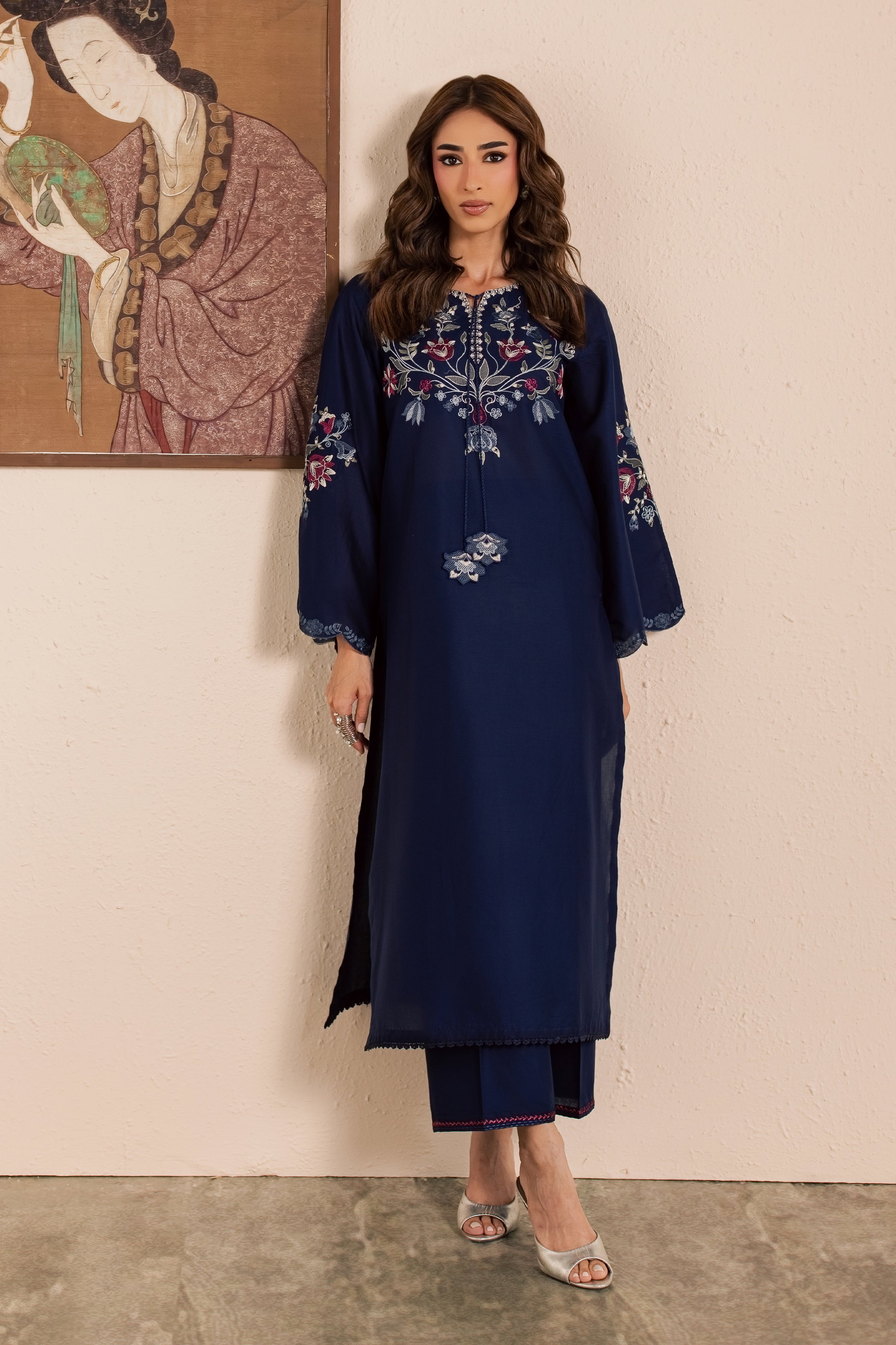  Rarity 2Pc - Embroidered Lawn Dress EverydayEdit26  BATIK   XS / Midnight Blue / Pima Lawn-S / Midnight Blue / Pima Lawn-M / Midnight Blue / Pima Lawn-L / Midnight Blue / Pima Lawn-XL / Midnight Blue / Pima Lawn