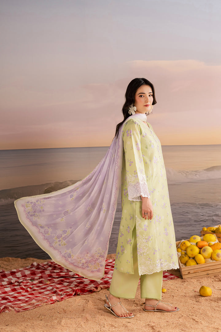  Rasp 3Pc - Printed Lawn Dress BATIKSS26  BATIK   XS / Green / Lawn-S / Green / Lawn-M / Green / Lawn-L / Green / Lawn-XL / Green / Lawn