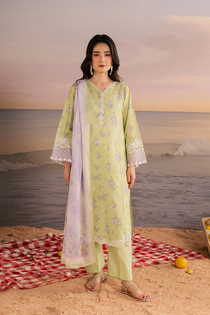  Rasp 3Pc - Printed Lawn Dress BATIKSS26  BATIK   XS / Green / Lawn-S / Green / Lawn-M / Green / Lawn-L / Green / Lawn-XL / Green / Lawn