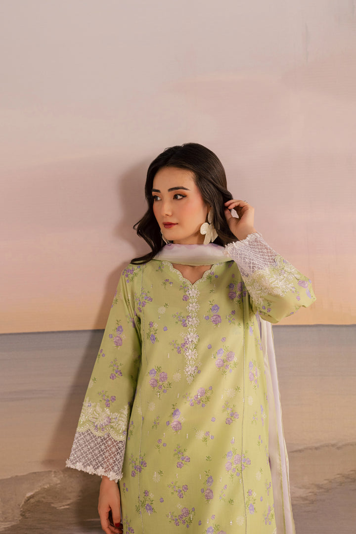  Rasp 3Pc - Printed Lawn Dress BATIKSS26  BATIK   XS / Green / Lawn-S / Green / Lawn-M / Green / Lawn-L / Green / Lawn-XL / Green / Lawn