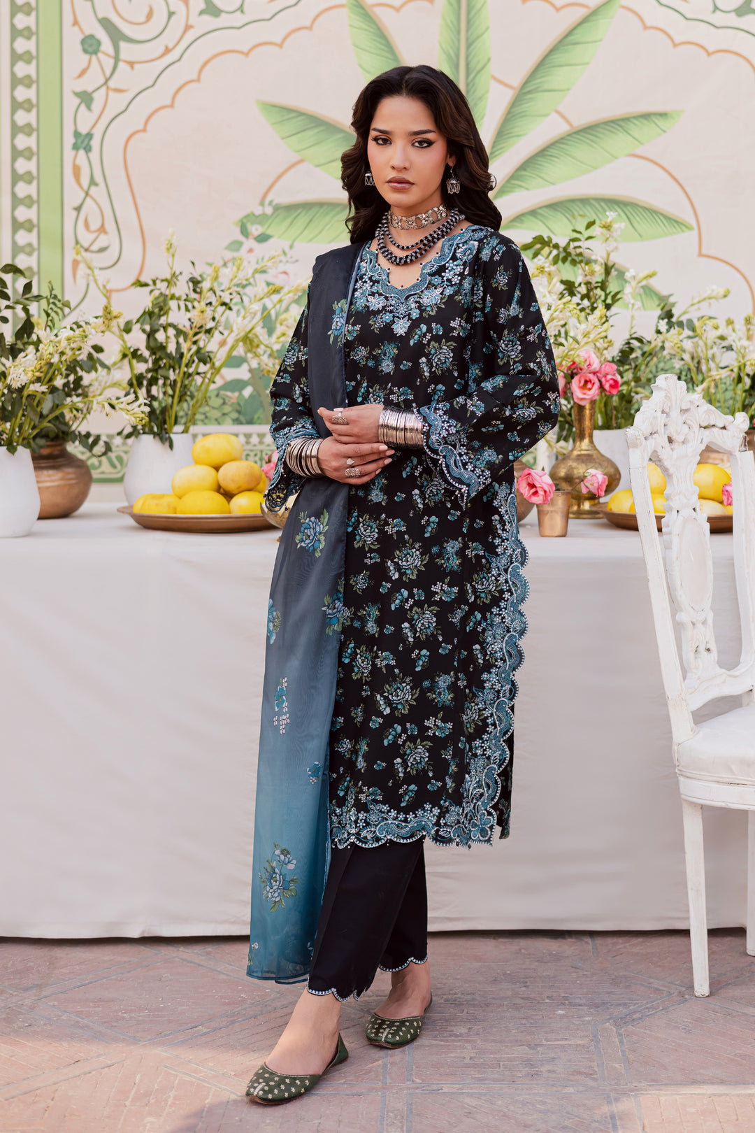  Reezay 3Pc - Festive Eid Prints BATIKEID2026  BATIK   XS / Black / Lawn-S / Black / Lawn-M / Black / Lawn-L / Black / Lawn-XL / Black / Lawn