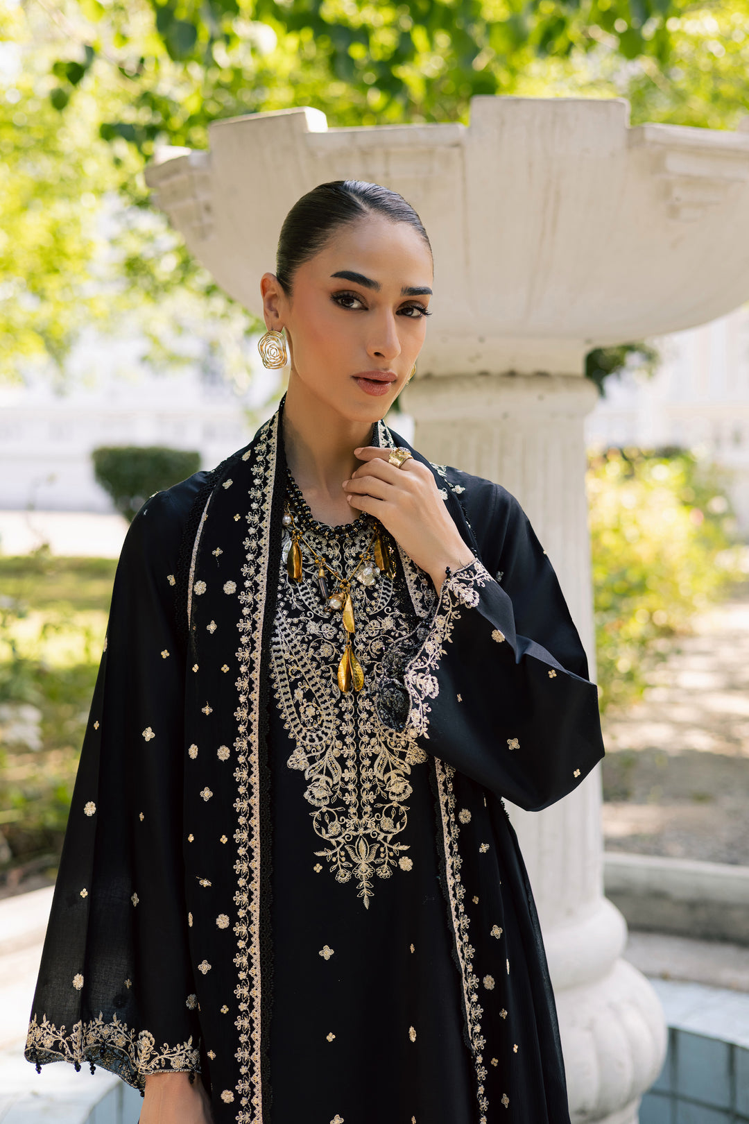  Rehel 3Pc - Festive Embroidered Lawn BATIKSS26  BATIK   XS / Black / Pima Lawn-S / Black / Pima Lawn-M / Black / Pima Lawn-L / Black / Pima Lawn-XL / Black / Pima Lawn