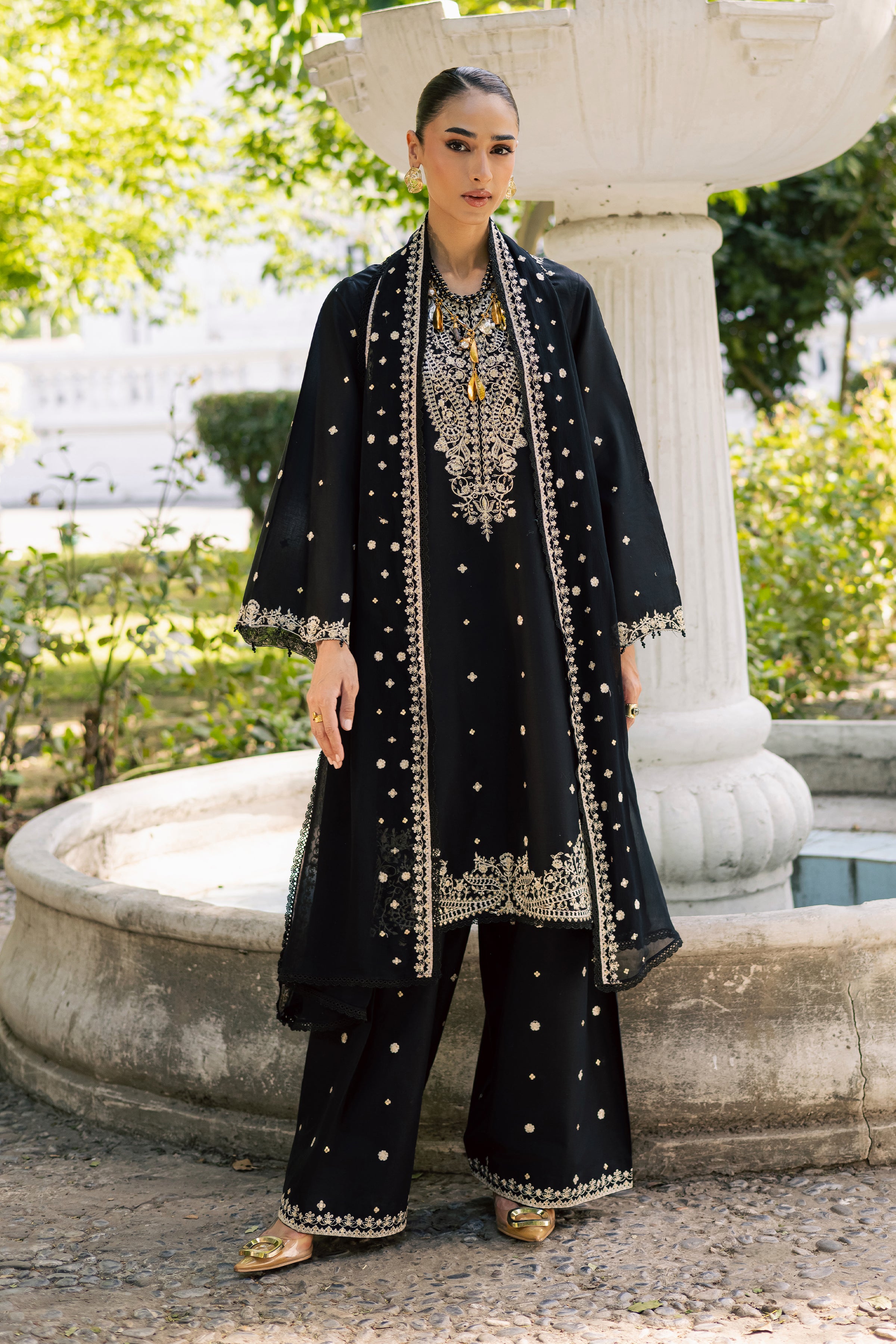  Rehel 3Pc - Festive Embroidered Lawn BATIKSS26  BATIK   XS / Black / Pima Lawn-S / Black / Pima Lawn-M / Black / Pima Lawn-L / Black / Pima Lawn-XL / Black / Pima Lawn