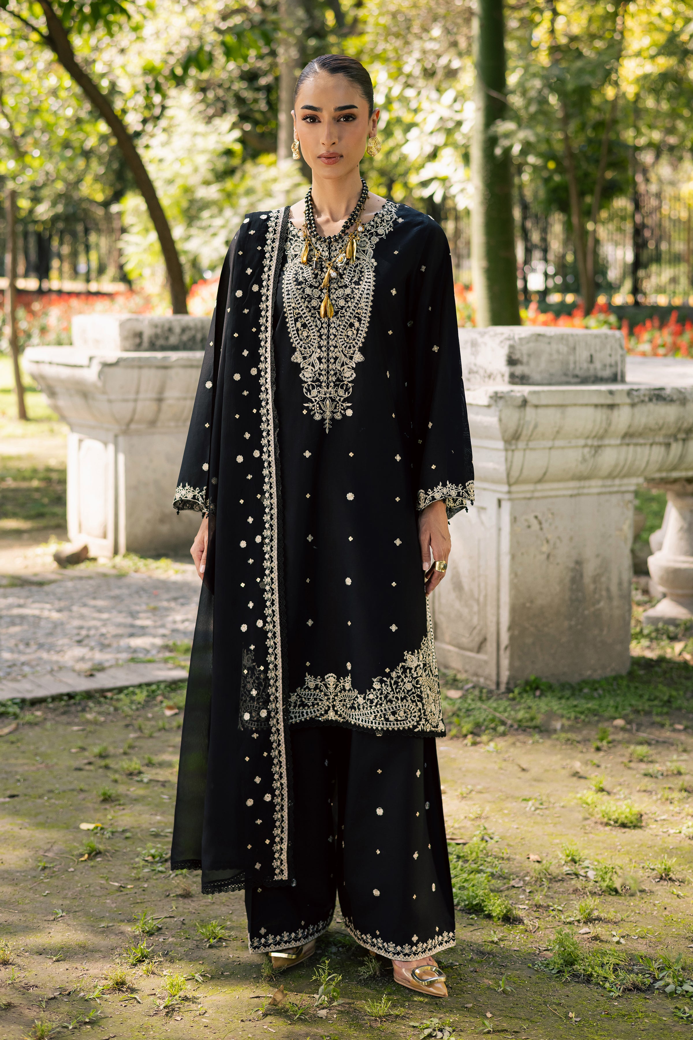  Rehel 3Pc - Festive Embroidered Lawn BATIKSS26  BATIK   XS / Black / Pima Lawn-S / Black / Pima Lawn-M / Black / Pima Lawn-L / Black / Pima Lawn-XL / Black / Pima Lawn
