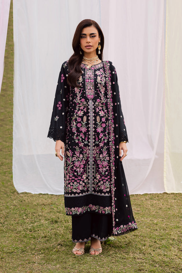 Rene 3Pc - Festive Embroidered Lawn BATIKEID2026  BATIK   XS / Black / Pima Lawn-S / Black / Pima Lawn-M / Black / Pima Lawn-L / Black / Pima Lawn-XL / Black / Pima Lawn