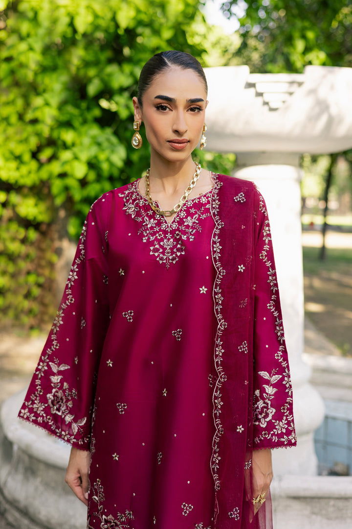  Rosa 3Pc - Festive Embroidered Lawn BATIKSS26  BATIK   XS / Raspberry Pink / Pima Lawn-S / Raspberry Pink / Pima Lawn-M / Raspberry Pink / Pima Lawn-L / Raspberry Pink / Pima Lawn-XL / Raspberry Pink / Pima Lawn