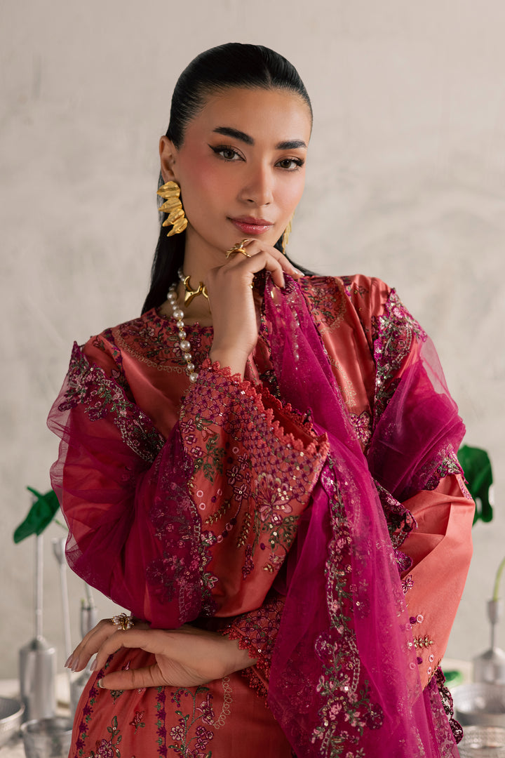  Rust Nazneen 3Pc - Festive Embroidered Lawn BATIKEID2026  BATIK   XS / Mineral Red / Pima Lawn-S / Mineral Red / Pima Lawn-M / Mineral Red / Pima Lawn-L / Mineral Red / Pima Lawn-XL / Mineral Red / Pima Lawn