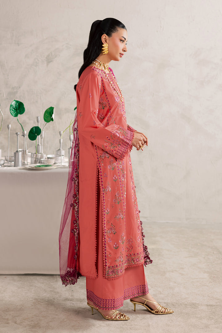  Rust Nazneen 3Pc - Festive Embroidered Lawn BATIKEID2026  BATIK   XS / Mineral Red / Pima Lawn-S / Mineral Red / Pima Lawn-M / Mineral Red / Pima Lawn-L / Mineral Red / Pima Lawn-XL / Mineral Red / Pima Lawn