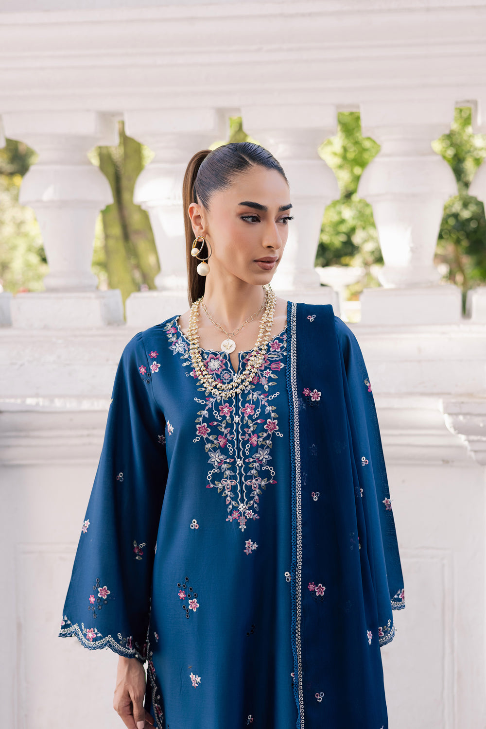  Sabeha 3Pc - Festive Embroidered Lawn BATIKSS26  BATIK   XS / Ocean Blue / Pima Lawn-S / Ocean Blue / Pima Lawn-M / Ocean Blue / Pima Lawn-L / Ocean Blue / Pima Lawn-XL / Ocean Blue / Pima Lawn