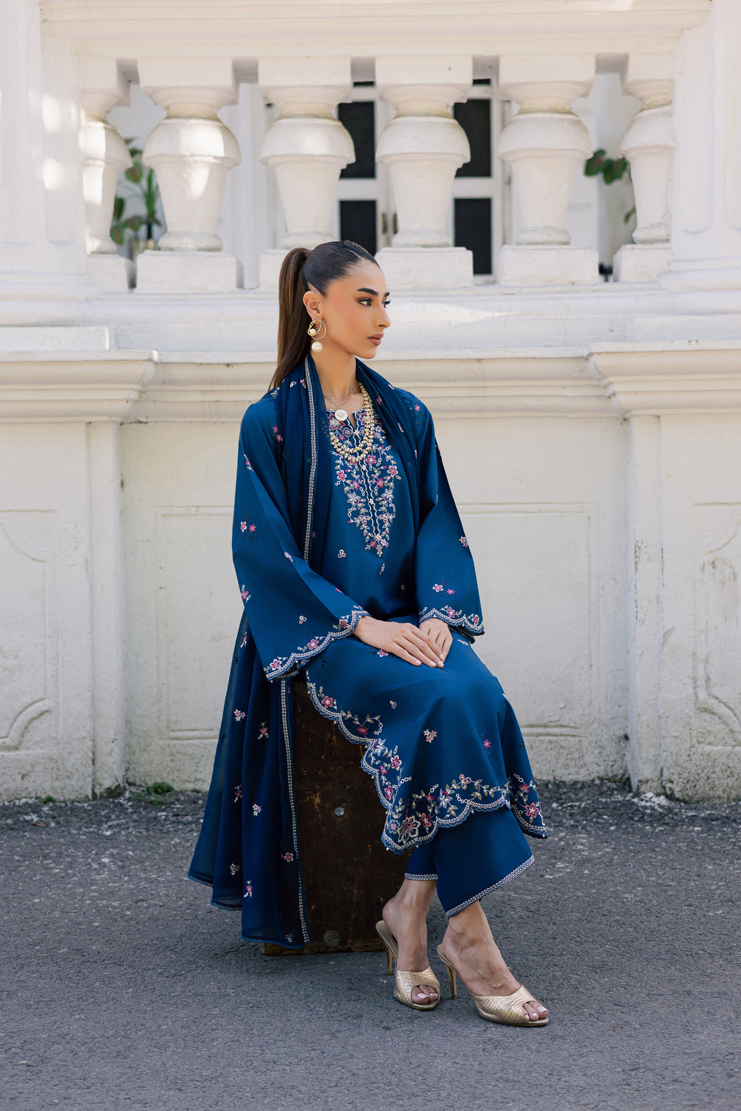  Sabeha 3Pc - Festive Embroidered Lawn BATIKSS26  BATIK   XS / Ocean Blue / Pima Lawn-S / Ocean Blue / Pima Lawn-M / Ocean Blue / Pima Lawn-L / Ocean Blue / Pima Lawn-XL / Ocean Blue / Pima Lawn