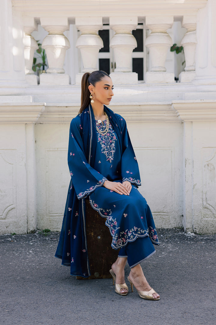  Sabeha 3Pc - Festive Embroidered Lawn BATIKSS26  BATIK   XS / Ocean Blue / Pima Lawn-S / Ocean Blue / Pima Lawn-M / Ocean Blue / Pima Lawn-L / Ocean Blue / Pima Lawn-XL / Ocean Blue / Pima Lawn