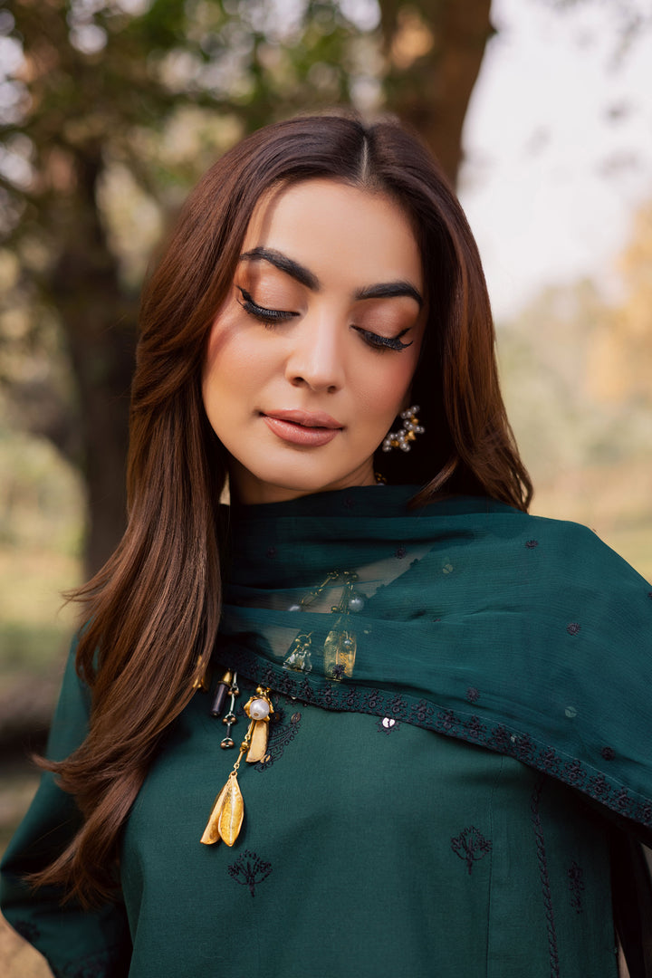  Sabz Meeraki 3Pc - Embroidered Khaddar Dress BATIK WINTER PRET 2025  BATIK   XS / Ocean Green / Khaddar-S / Ocean Green / Khaddar-M / Ocean Green / Khaddar-L / Ocean Green / Khaddar-XL / Ocean Green / Khaddar