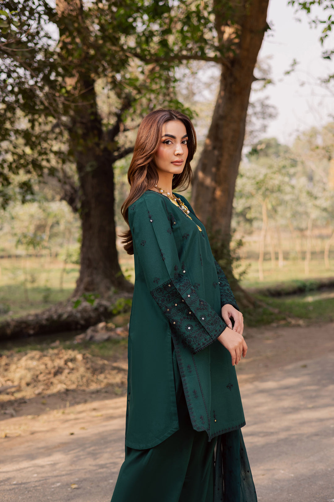  Sabz Meeraki 3Pc - Embroidered Khaddar Dress BATIK WINTER PRET 2025  BATIK   XS / Ocean Green / Khaddar-S / Ocean Green / Khaddar-M / Ocean Green / Khaddar-L / Ocean Green / Khaddar-XL / Ocean Green / Khaddar