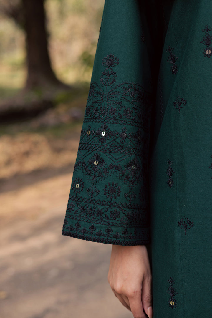  Sabz Meeraki 3Pc - Embroidered Khaddar Dress BATIK WINTER PRET 2025  BATIK   XS / Ocean Green / Khaddar-S / Ocean Green / Khaddar-M / Ocean Green / Khaddar-L / Ocean Green / Khaddar-XL / Ocean Green / Khaddar