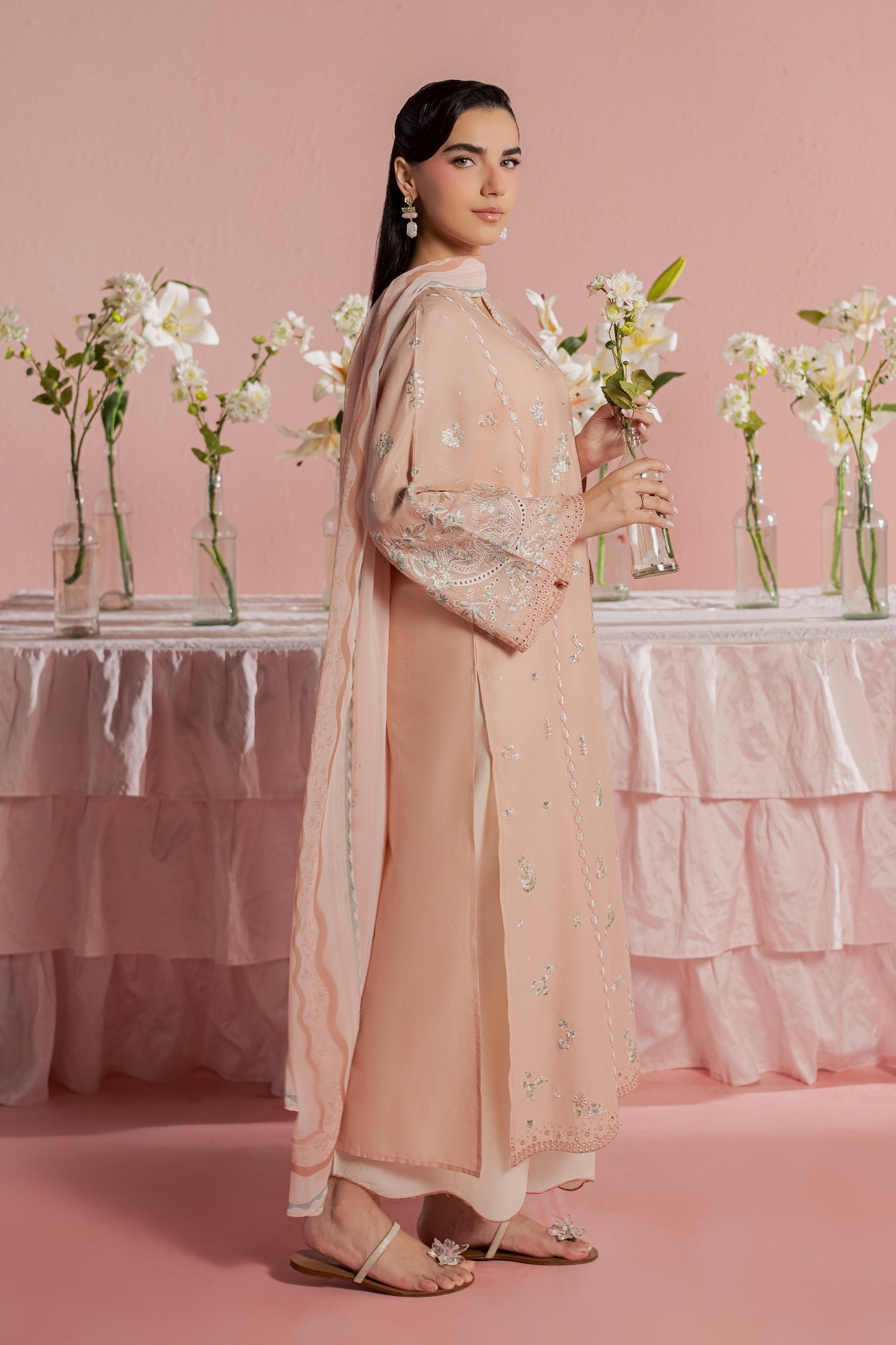  Saha 3Pc - Embroidered Lawn Dress BATIKSS26  BATIK   XS / Cameo Rose / Pima Lawn-S / Cameo Rose / Pima Lawn-M / Cameo Rose / Pima Lawn-L / Cameo Rose / Pima Lawn-XL / Cameo Rose / Pima Lawn