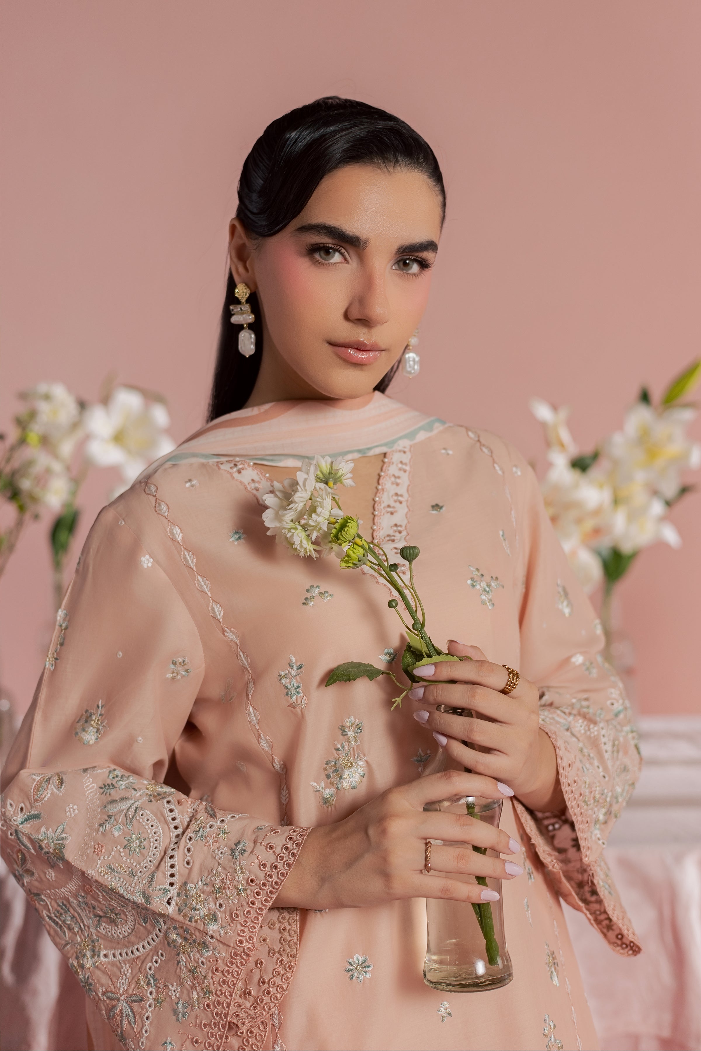  Saha 3Pc - Embroidered Lawn Dress BATIKSS26  BATIK   XS / Cameo Rose / Pima Lawn-S / Cameo Rose / Pima Lawn-M / Cameo Rose / Pima Lawn-L / Cameo Rose / Pima Lawn-XL / Cameo Rose / Pima Lawn