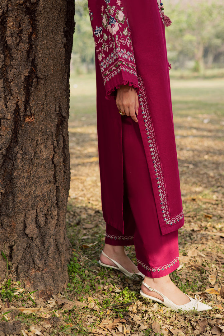 Sahara 2Pc - Embroidered Khaddar Dress