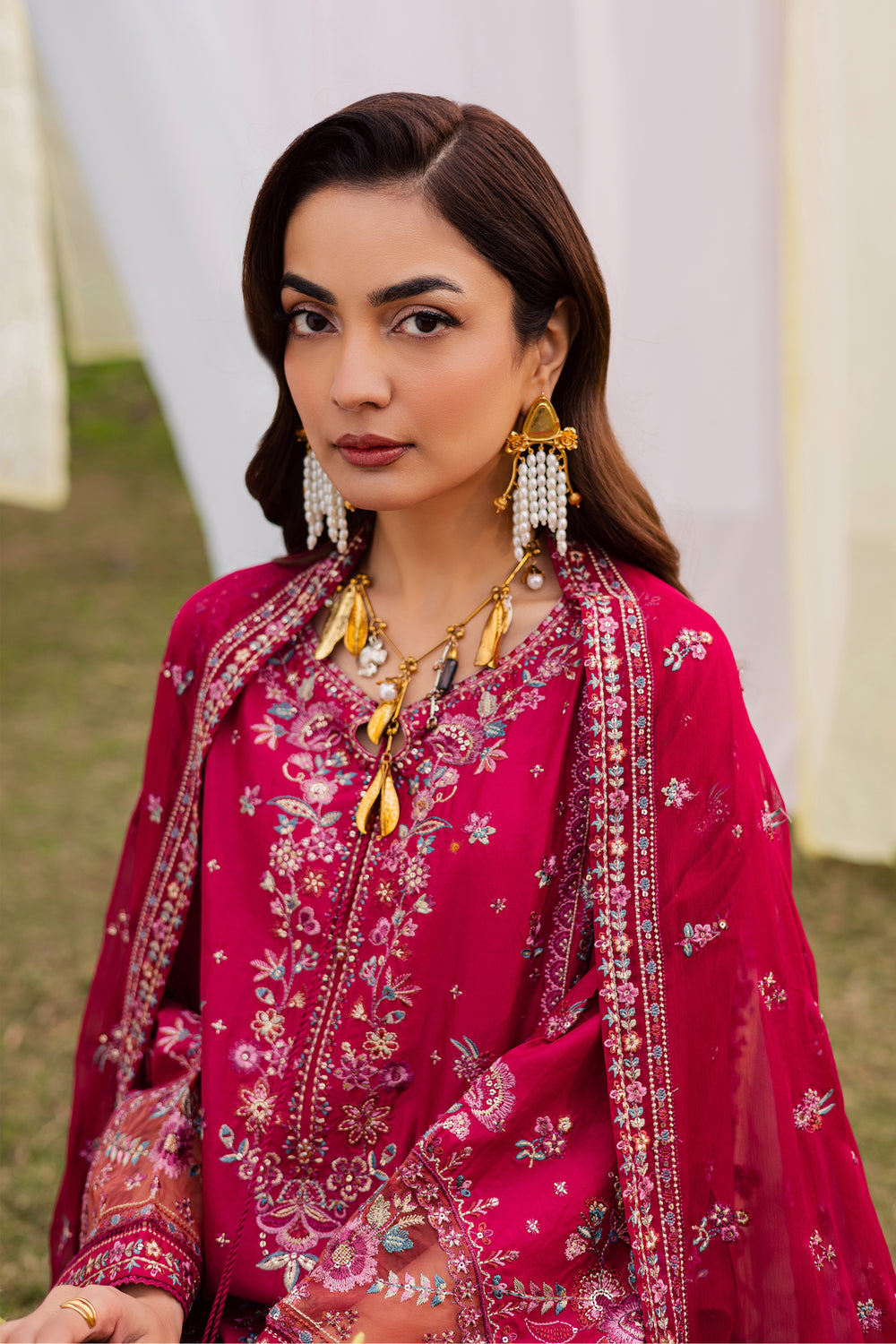  Sahibo 3Pc - Festive Embroidered Lawn BATIKEID2026  BATIK   XS / Deep Pink / Pima Lawn-S / Deep Pink / Pima Lawn-M / Deep Pink / Pima Lawn-L / Deep Pink / Pima Lawn-XL / Deep Pink / Pima Lawn