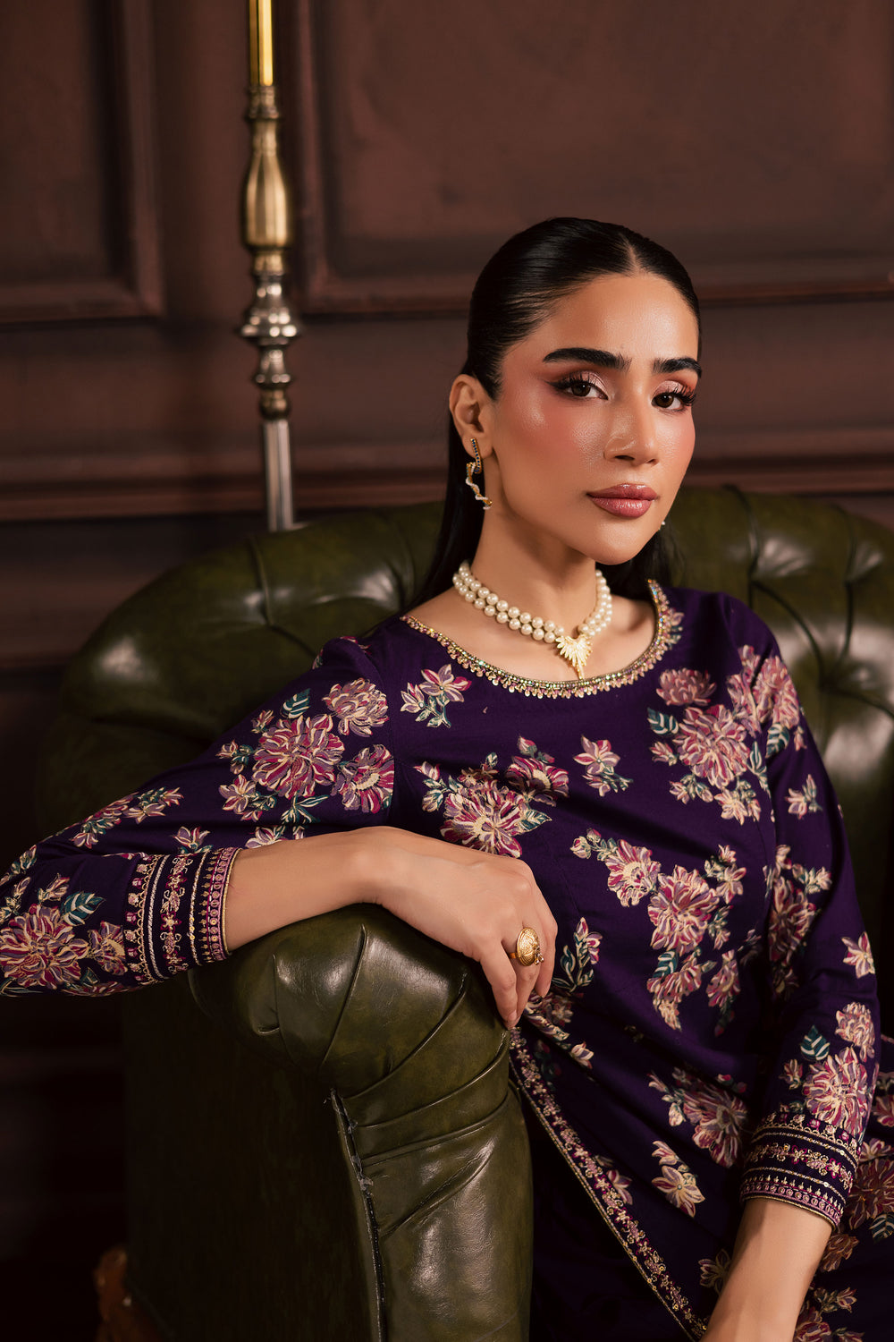  Sangria 2Pc - Embroidered Khaddar Dress BATIK WINTER PRET 2025  BATIK   XS / Purple / Khaddar-S / Purple / Khaddar-M / Purple / Khaddar-L / Purple / Khaddar-XL / Purple / Khaddar