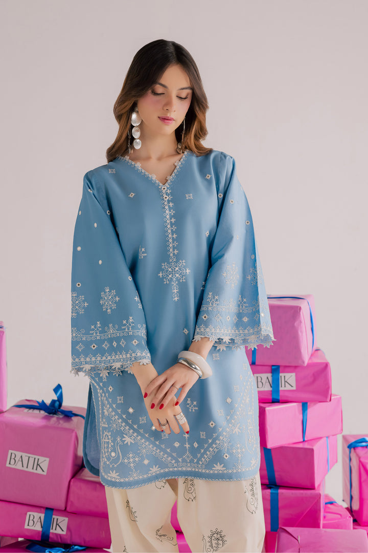  Santro 2Pc - Embroidered Lawn Dress EverydayEdit26  BATIK   XS / Quite Harbor / Pima Lawn-S / Quite Harbor / Pima Lawn-M / Quite Harbor / Pima Lawn-L / Quite Harbor / Pima Lawn-XL / Quite Harbor / Pima Lawn