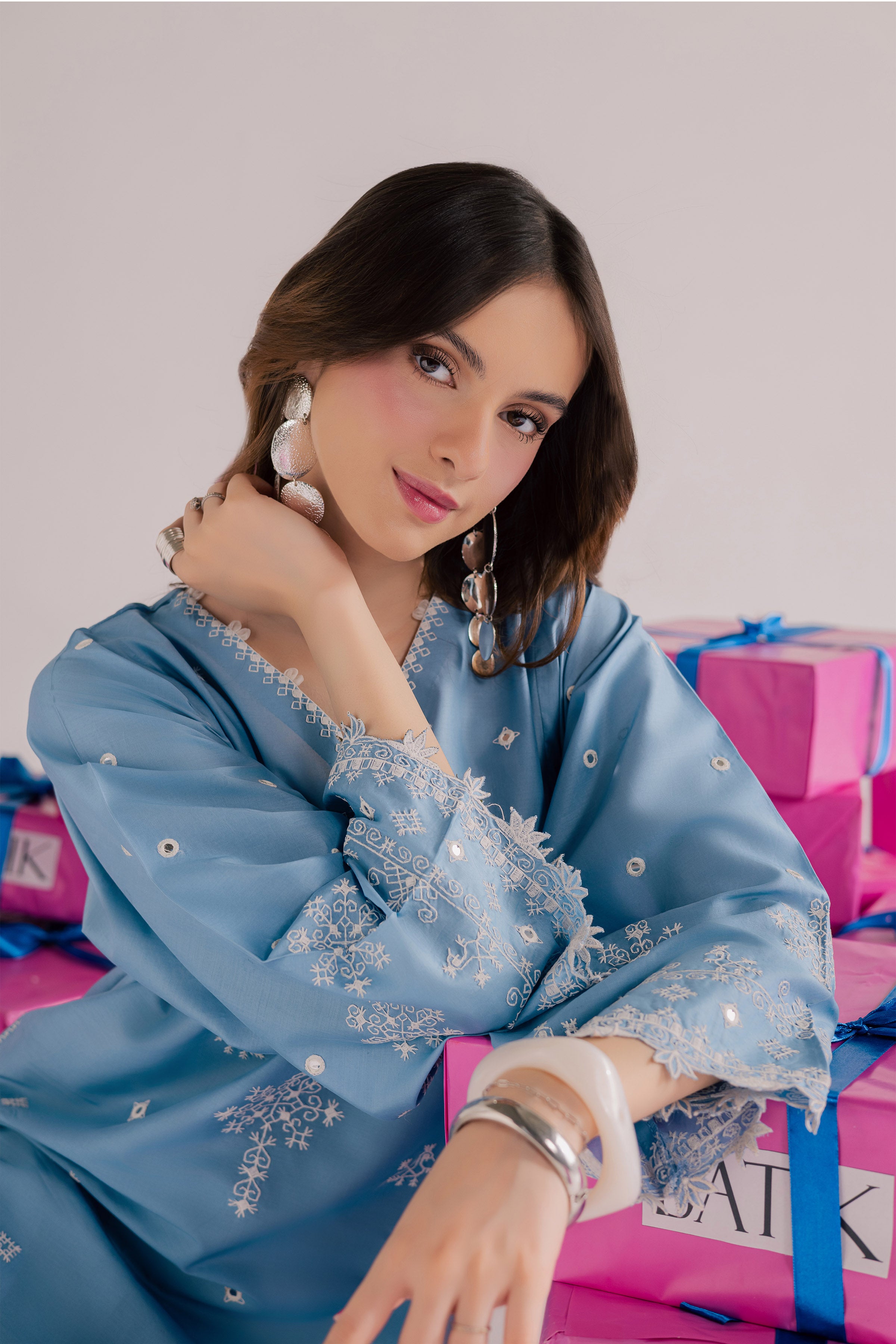  Santro 2Pc - Embroidered Lawn Dress EverydayEdit26  BATIK   XS / Quite Harbor / Pima Lawn-S / Quite Harbor / Pima Lawn-M / Quite Harbor / Pima Lawn-L / Quite Harbor / Pima Lawn-XL / Quite Harbor / Pima Lawn