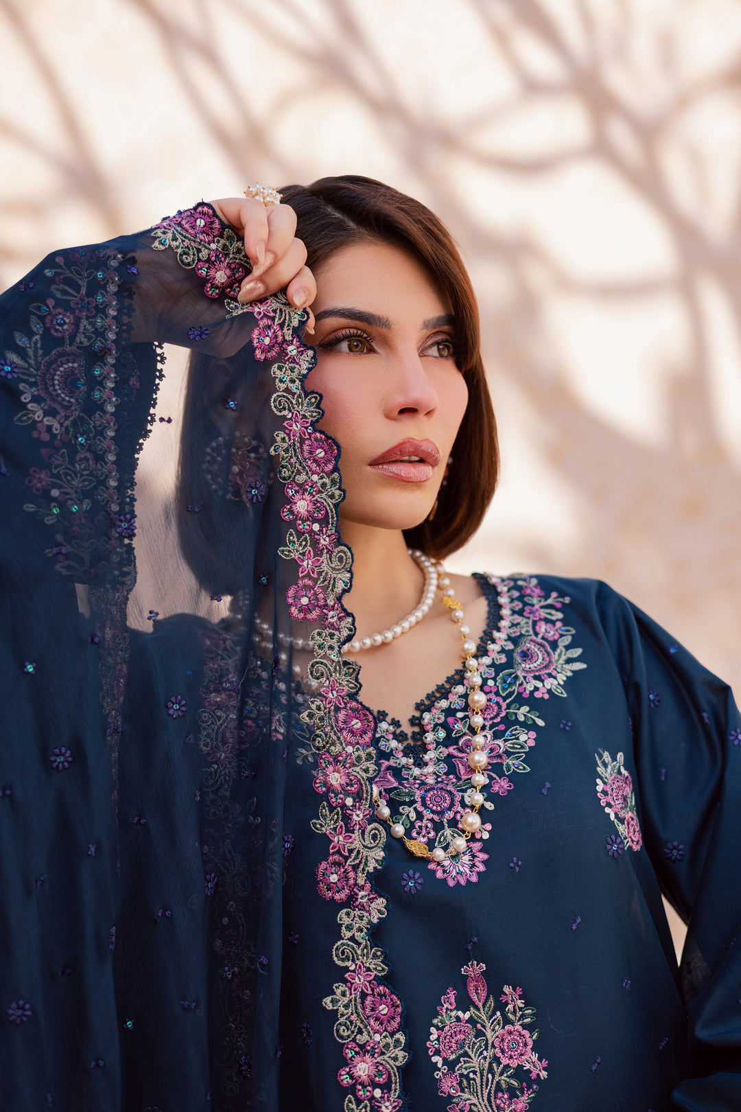  Serelis 3Pc - Festive Embroidered Lawn BATIKEID2026  BATIK   XS / Ocean Blue / Pima Lawn-S / Ocean Blue / Pima Lawn-M / Ocean Blue / Pima Lawn-L / Ocean Blue / Pima Lawn-XL / Ocean Blue / Pima Lawn