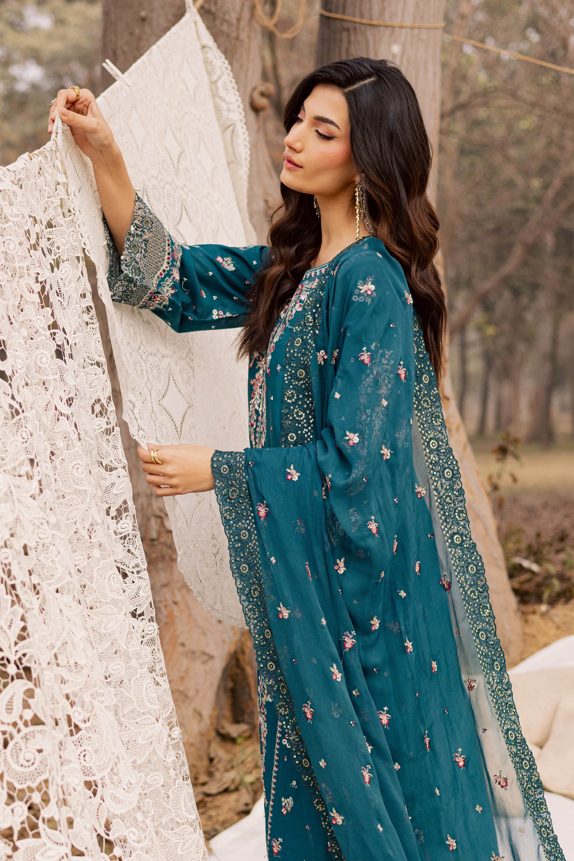  Shane 3Pc - Festive Embroidered Lawn BATIKEID2026  BATIK   XS / Zinc / Pima Lawn-S / Zinc / Pima Lawn-M / Zinc / Pima Lawn-L / Zinc / Pima Lawn-XL / Zinc / Pima Lawn