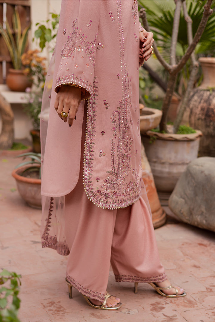  Shayra 3Pc - Embroidered Festive Pret BATIK WINTER PRET 2025  BATIK   XS / Lilac Pink / Textured Cotton-S / Lilac Pink / Textured Cotton-M / Lilac Pink / Textured Cotton-L / Lilac Pink / Textured Cotton-XL / Lilac Pink / Textured Cotton