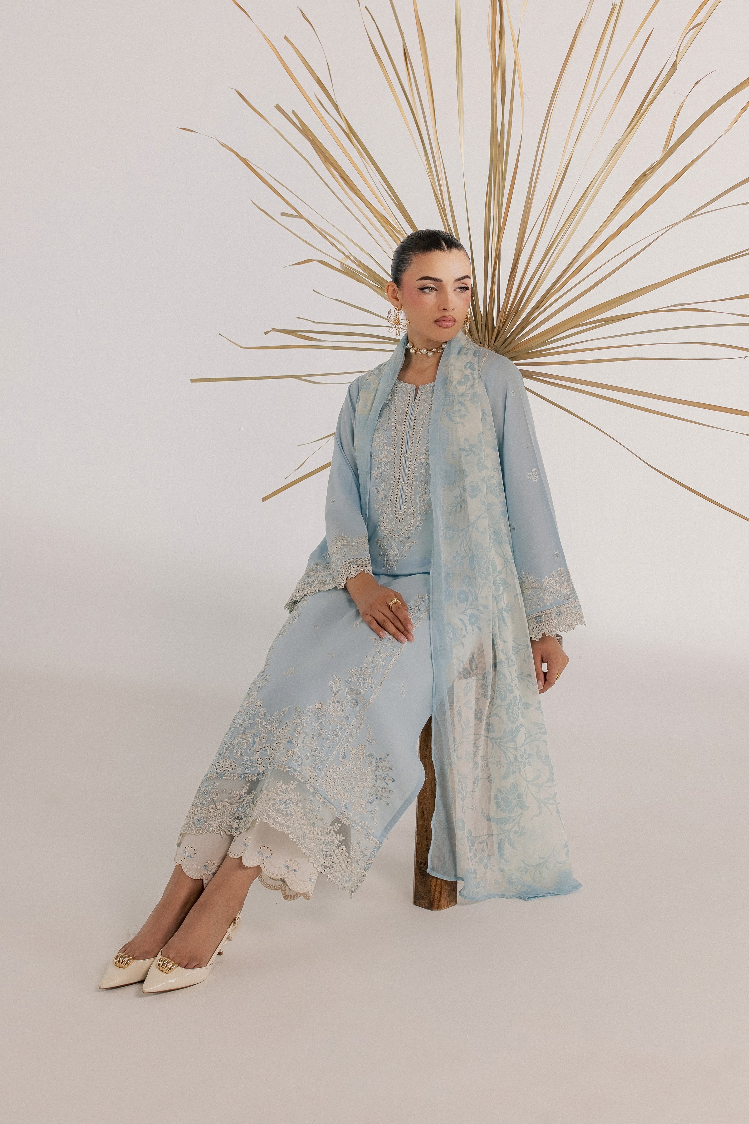  Shikast 3Pc - Luxury Embroidered Lawn BATIKSS26  BATIK   XS / Dream Blue / Pima Lawn-S / Dream Blue / Pima Lawn-M / Dream Blue / Pima Lawn-L / Dream Blue / Pima Lawn-XL / Dream Blue / Pima Lawn
