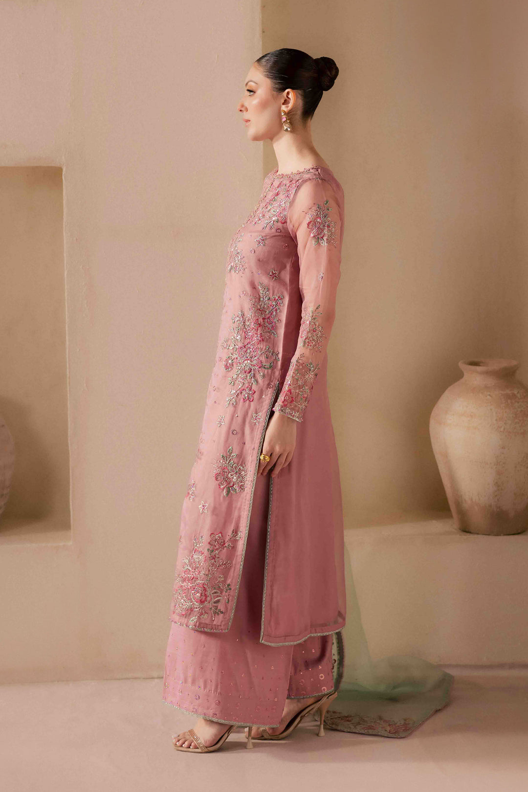  Shirin - Embroidered Luxe Pret BATIKLuxePRET2025  BATIK   XS / Onion Pink / Raw Silk & Organza-S / Onion Pink / Raw Silk & Organza-M / Onion Pink / Raw Silk & Organza-L / Onion Pink / Raw Silk & Organza-XL / Onion Pink / Raw Silk & Organza