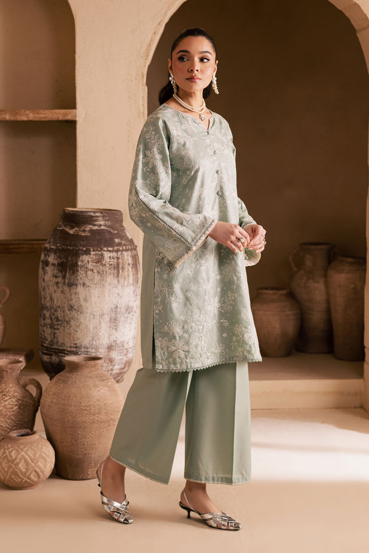  Snow Puff 2Pc - Embroidered Khaddar Dress BATIK WINTER PRET 2025  BATIK   XS / Sea Green / Khaddar-S / Sea Green / Khaddar-M / Sea Green / Khaddar-L / Sea Green / Khaddar-XL / Sea Green / Khaddar