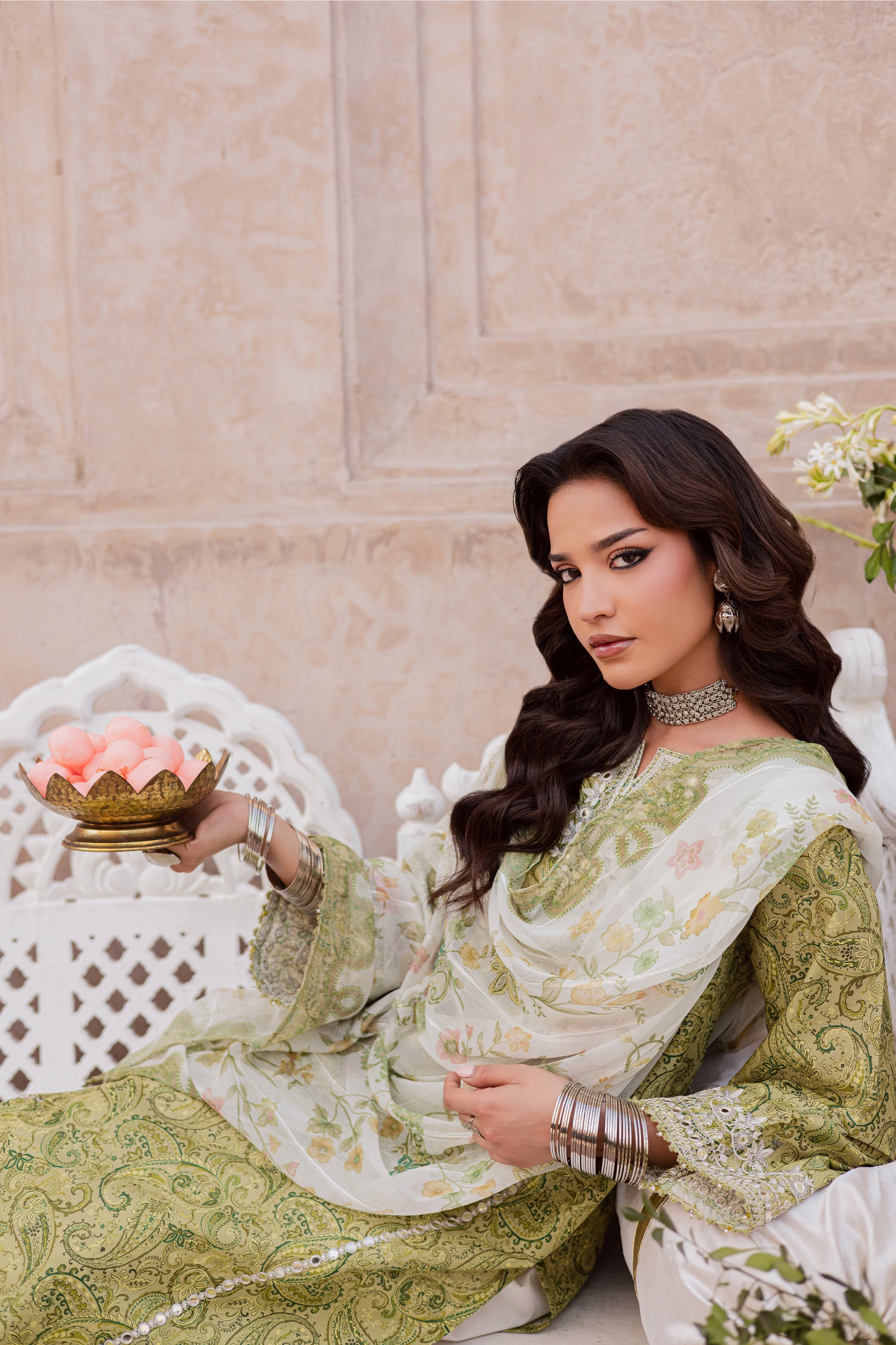  Solan 3Pc - Festive Eid Prints BATIKEID2026  BATIK   XS / Green / Lawn-S / Green / Lawn-M / Green / Lawn-L / Green / Lawn-XL / Green / Lawn