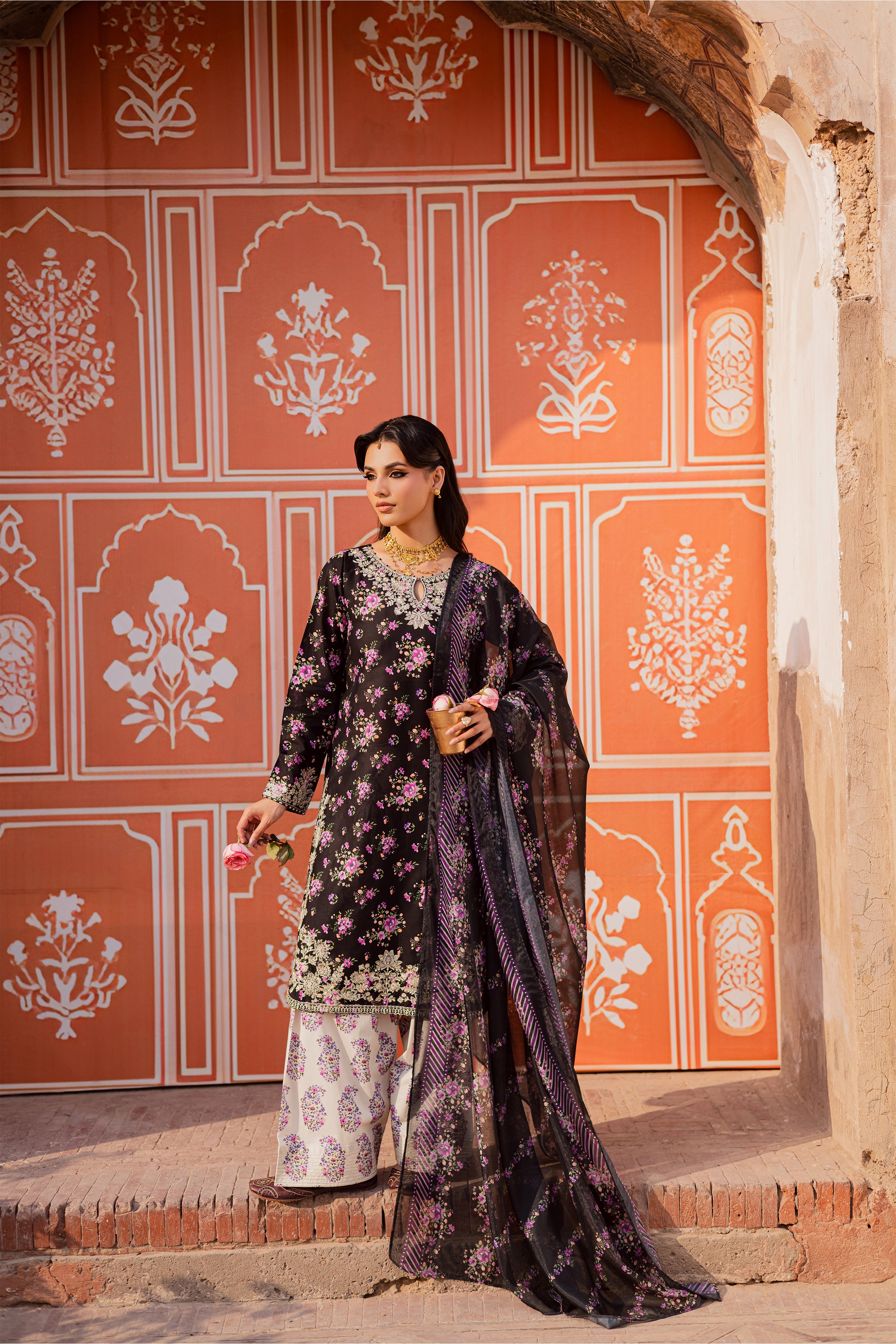  Summer Daze 3Pc - Festive Eid Prints BATIKEID2026  BATIK   XS / Black / Lawn-S / Black / Lawn-M / Black / Lawn-L / Black / Lawn-XL / Black / Lawn
