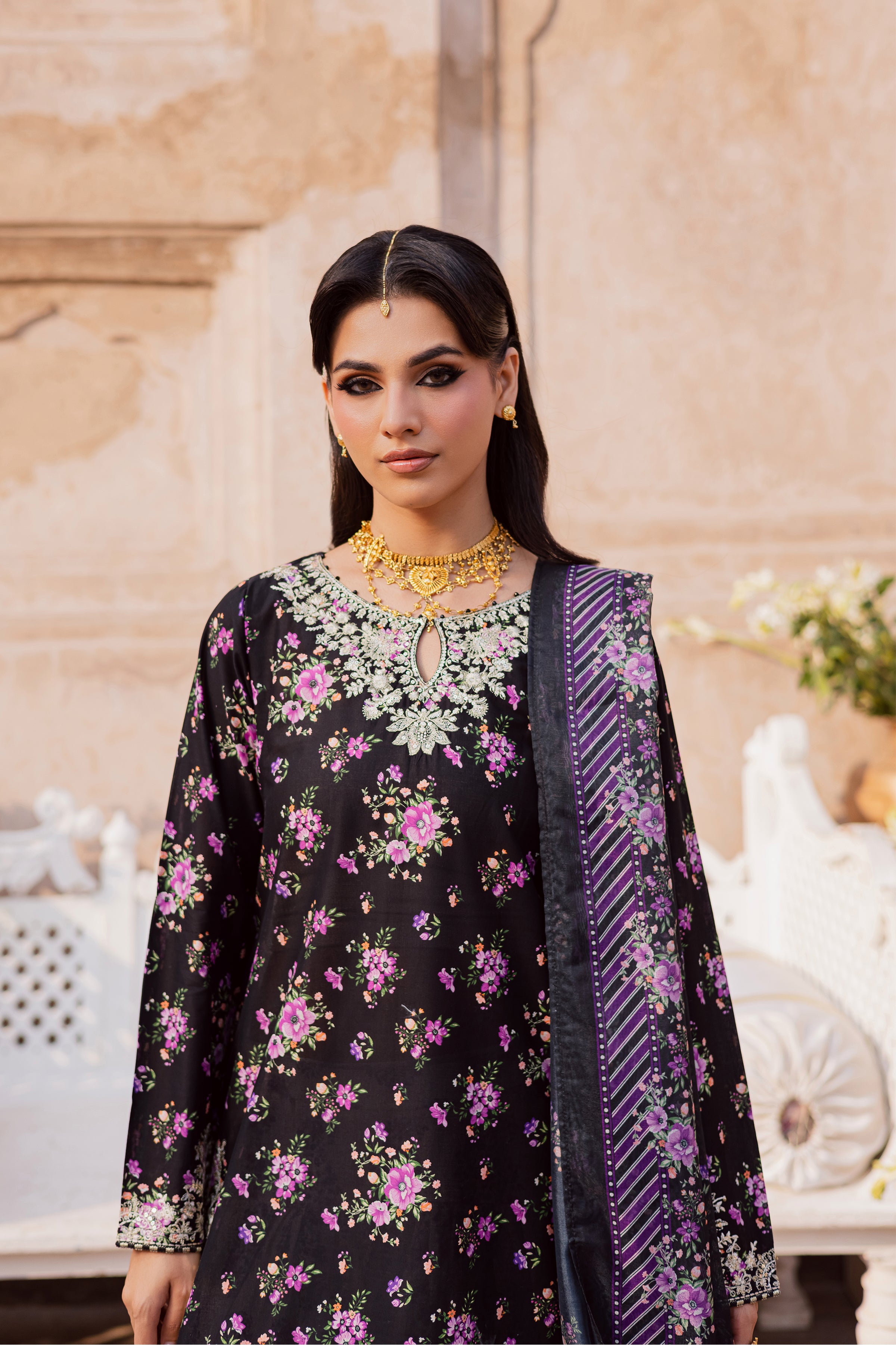  Summer Daze 3Pc - Festive Eid Prints BATIKEID2026  BATIK   XS / Black / Lawn-S / Black / Lawn-M / Black / Lawn-L / Black / Lawn-XL / Black / Lawn