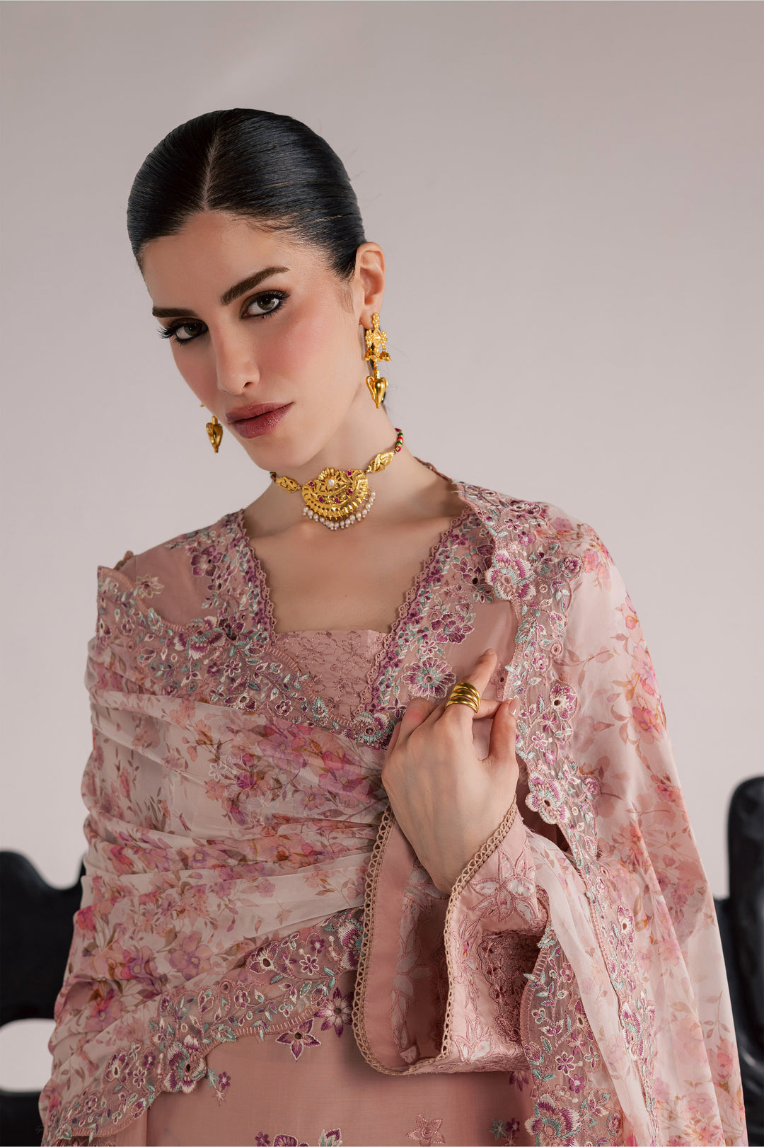  SunStone 3Pc - Festive Eid Pret BATIKSS26  BATIK   XS / Candy Pink / Pima Lawn-S / Candy Pink / Pima Lawn-M / Candy Pink / Pima Lawn-L / Candy Pink / Pima Lawn-XL / Candy Pink / Pima Lawn