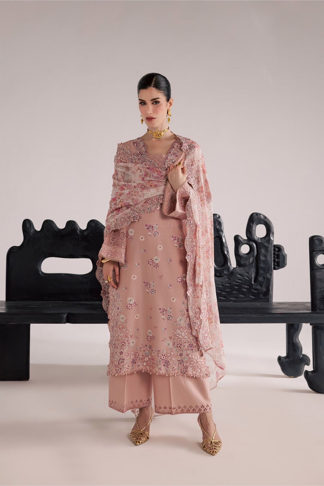  SunStone 3Pc - Festive Eid Pret BATIKSS26  BATIK   XS / Candy Pink / Pima Lawn-S / Candy Pink / Pima Lawn-M / Candy Pink / Pima Lawn-L / Candy Pink / Pima Lawn-XL / Candy Pink / Pima Lawn
